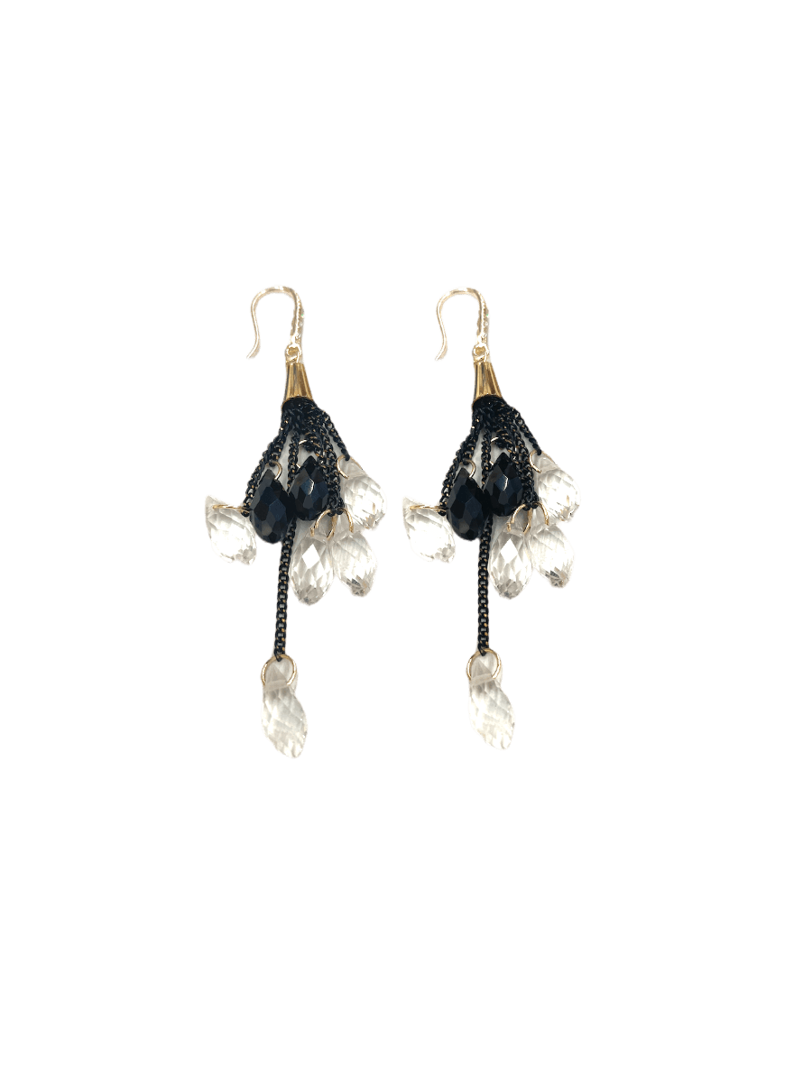 LOT DE 12 - Boucles d'oreilles fantaisie strass 2,00€/paire | Grossiste-pro