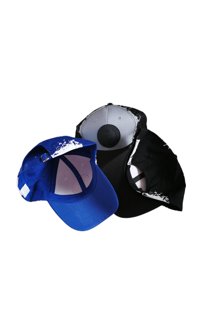 LOT DE 12 - casquettes imprimé rond NY 2,90€/unité - Grossiste-pro