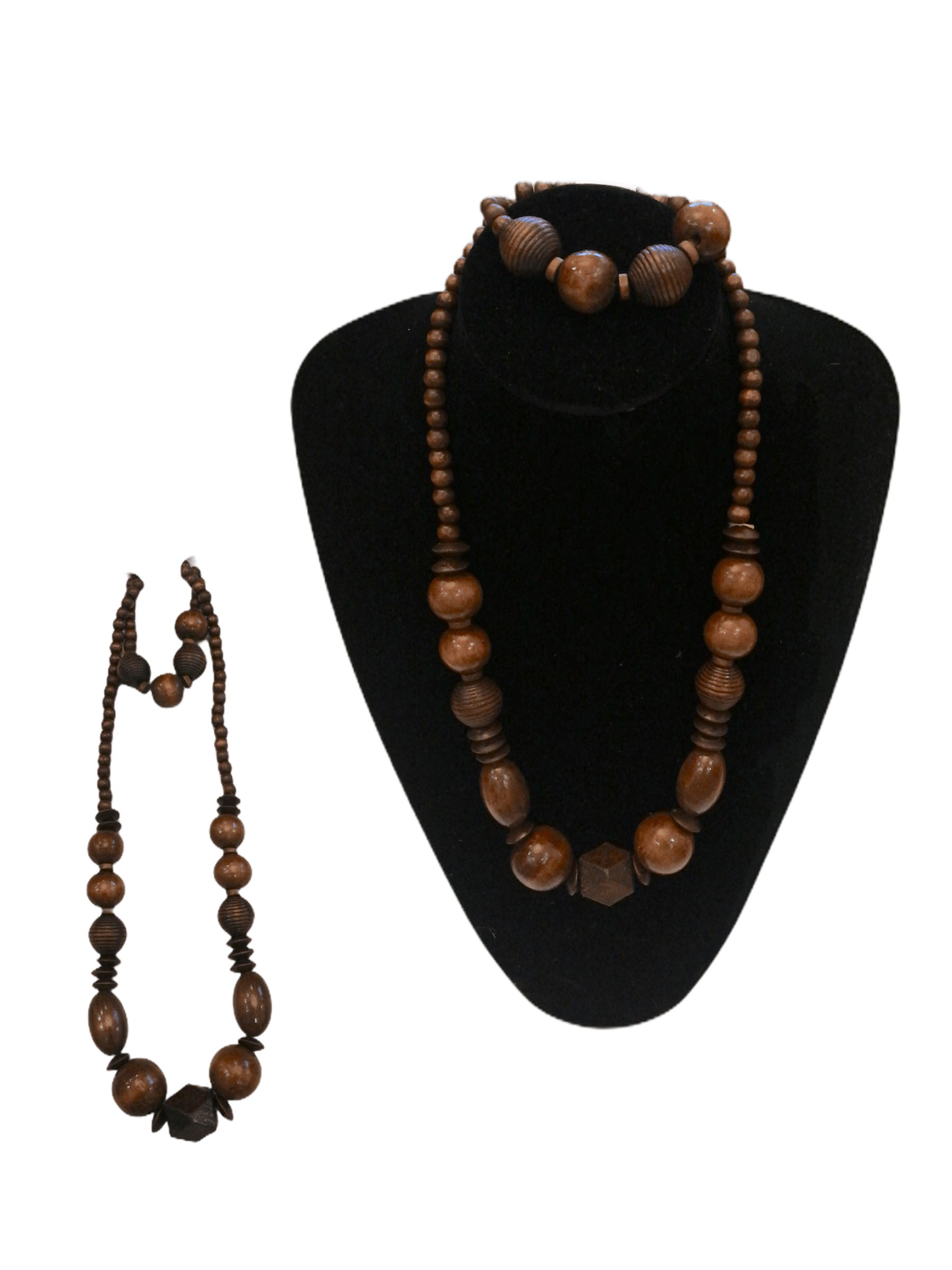 LOT DE 12 - Parure Collier Bracelet bois 2,00€/unité | Grossiste-pro