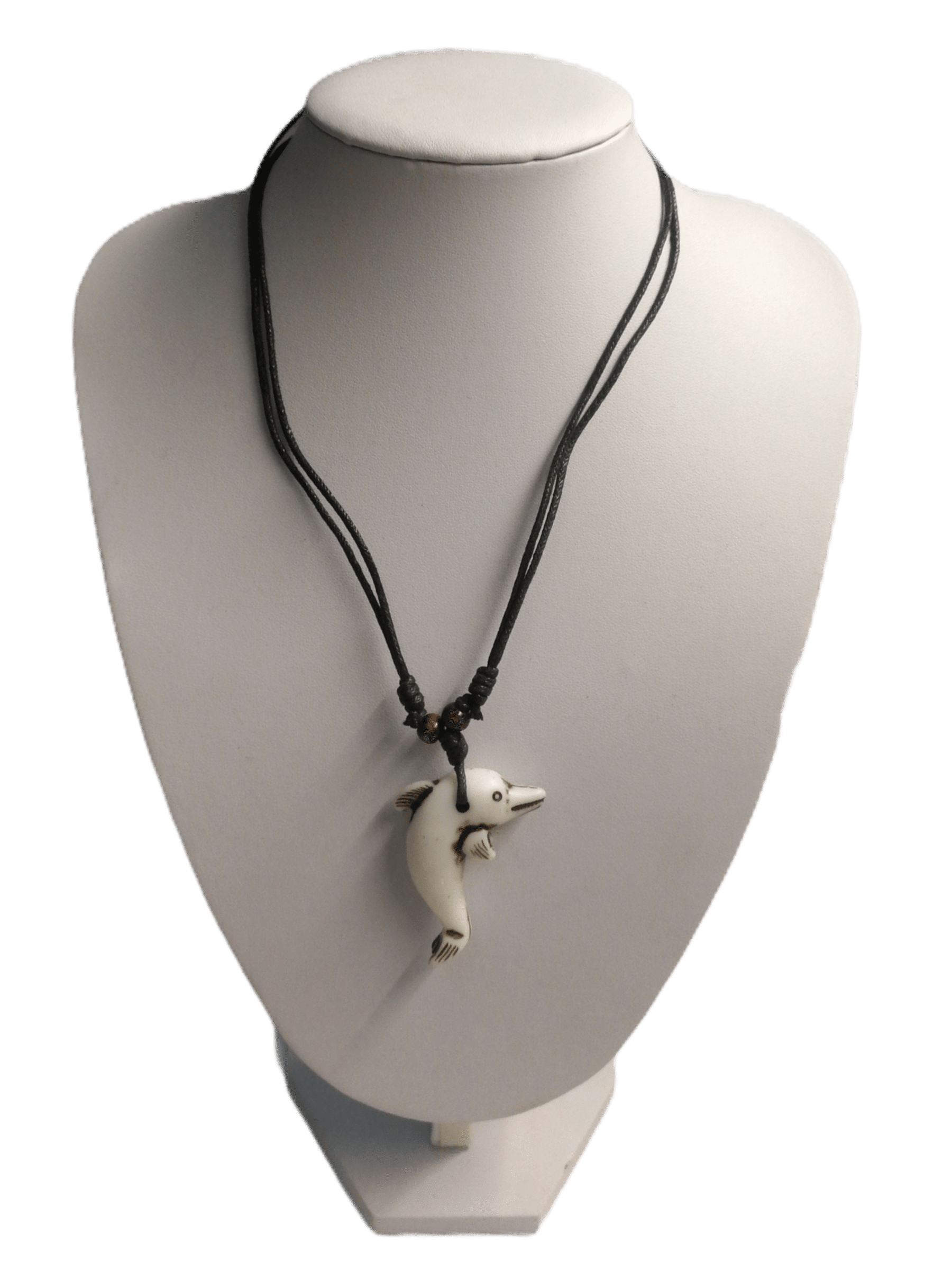 LOT DE 3 - Collier homme résine forme dauphin 2,00€/unité | Grossiste-pro