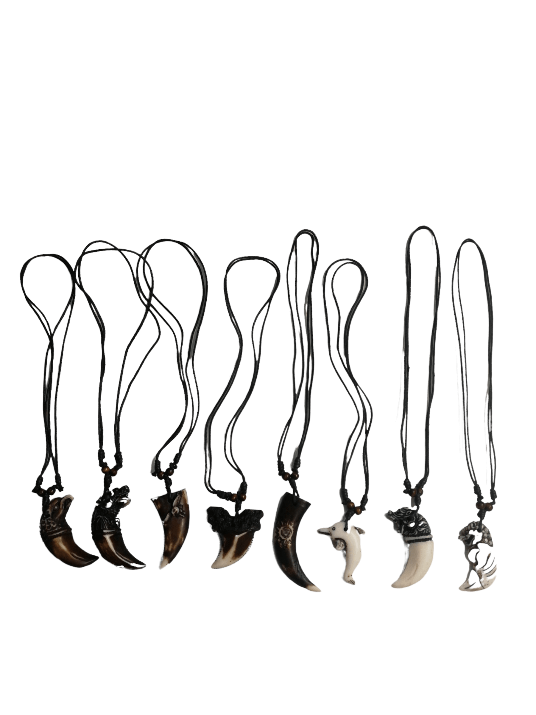 LOT DE 12 - Collier homme forme corne 2,00€/unité | Grossiste-pro