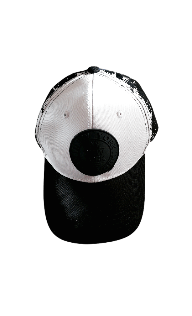 LOT DE 12 - casquettes imprimé rond NY 2,90€/unité - Grossiste-pro