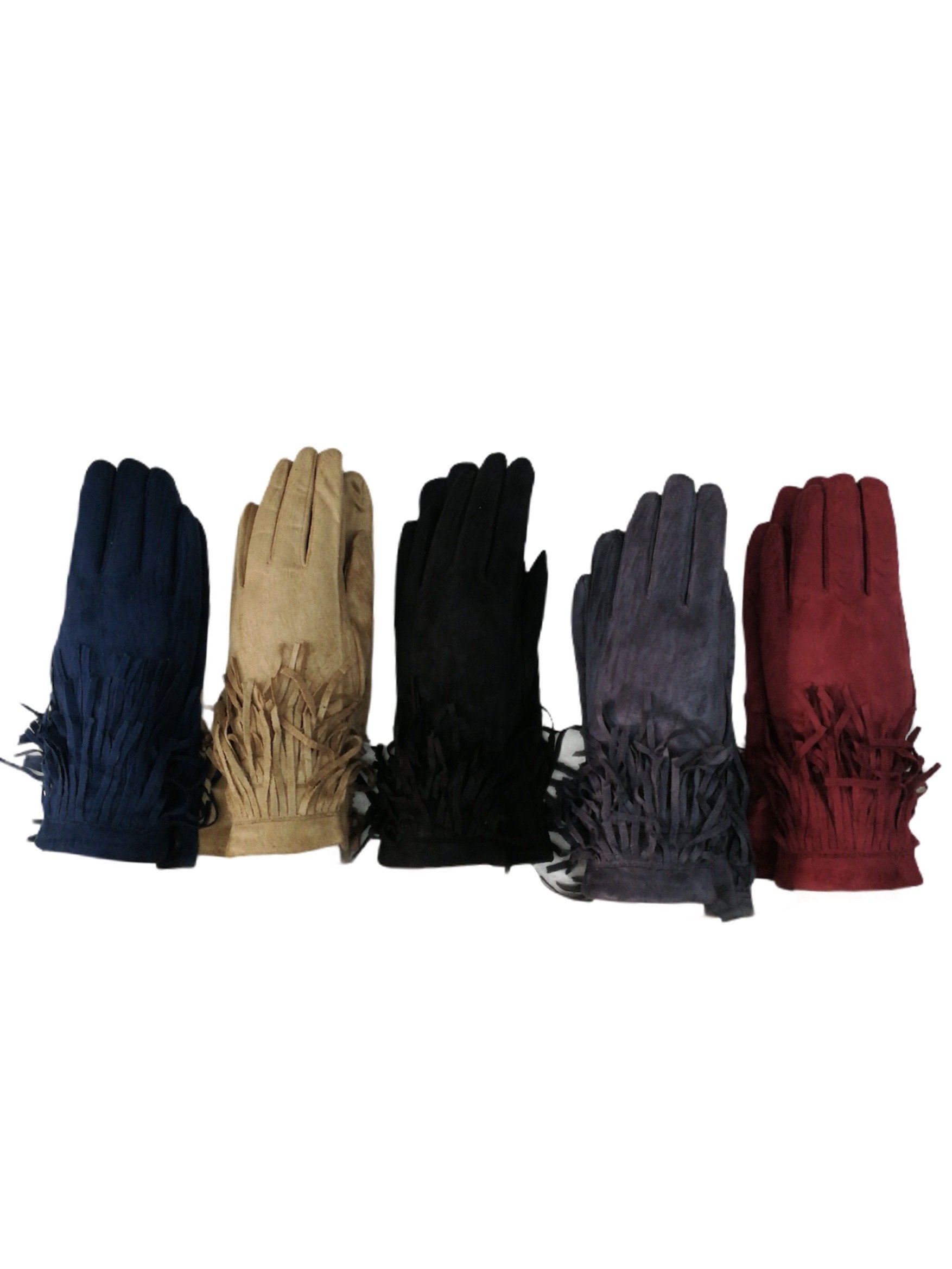 Gants franges (x12) 3,00€/paire | Grossiste-pro