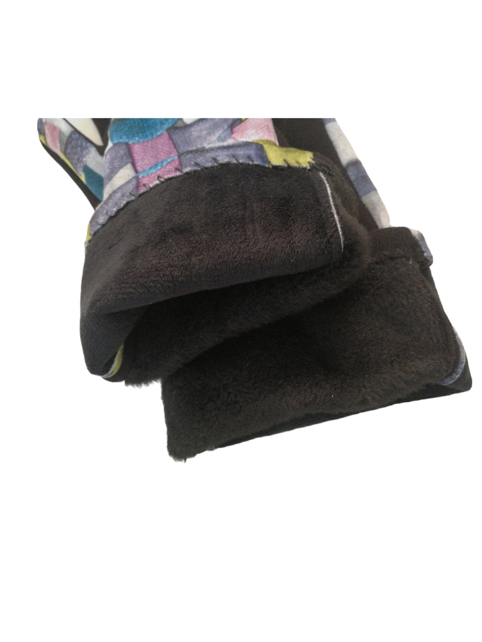 Gants tactiles motif géométrique doublure (x12) 3,50€/paire | Grossiste-pro