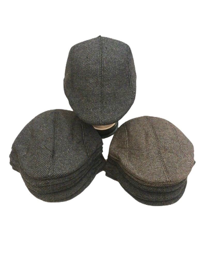 Béret homme motif rayure (x12) 2,50€/unité | Grossiste-pro
