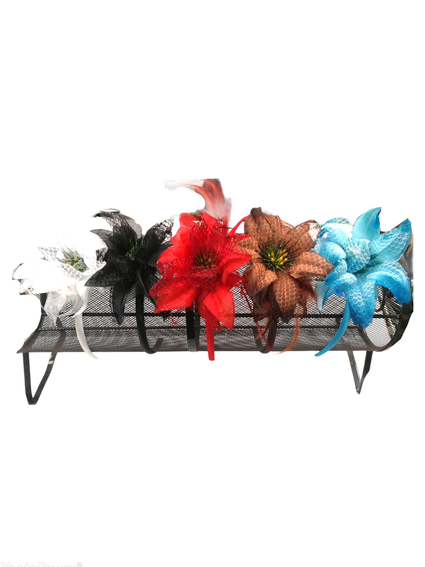 Serre-tête fleur (x12)