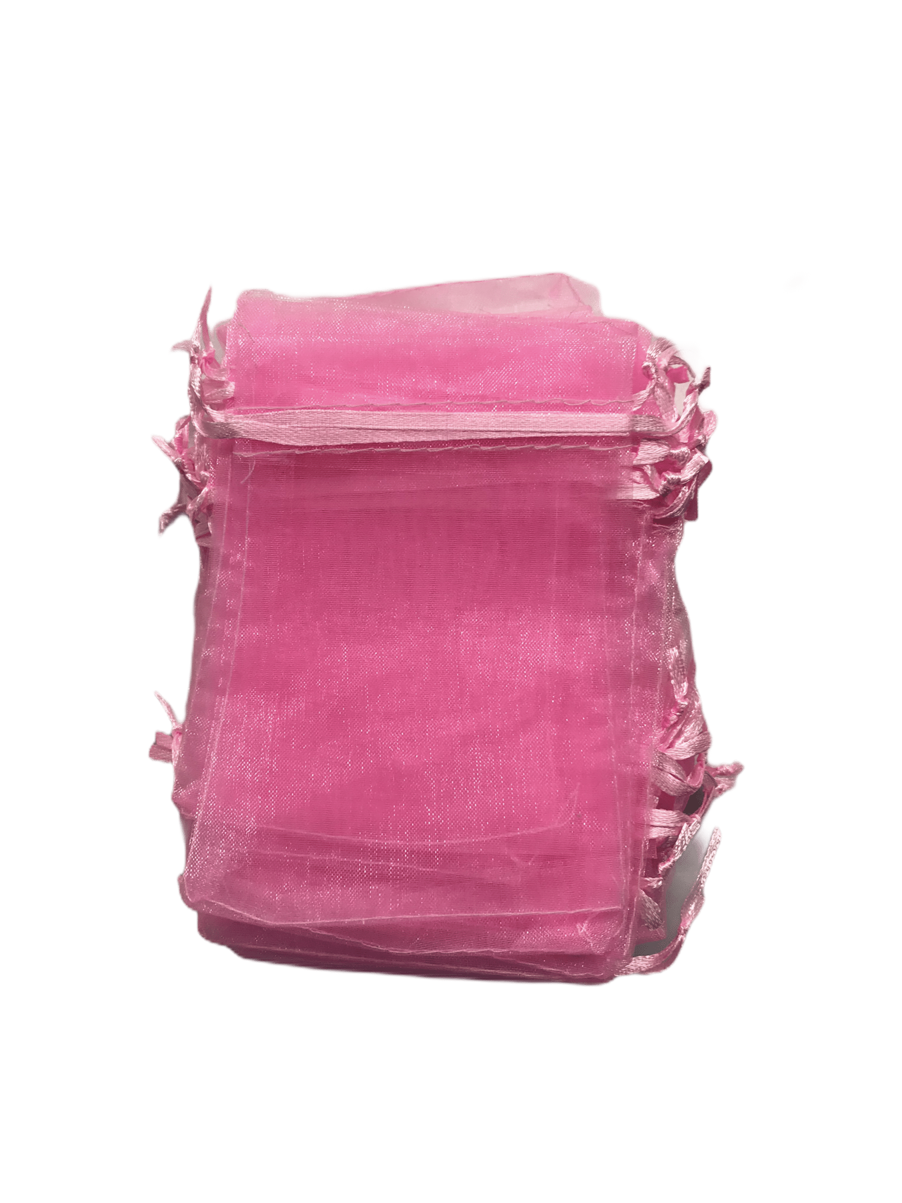Sacs organza rose (x50) | Grossiste-pro