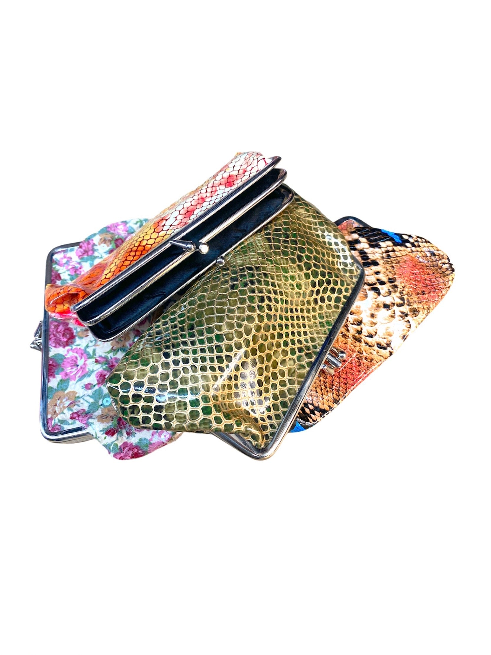 Porte-monnaie bourse fantaisie motif (x12)