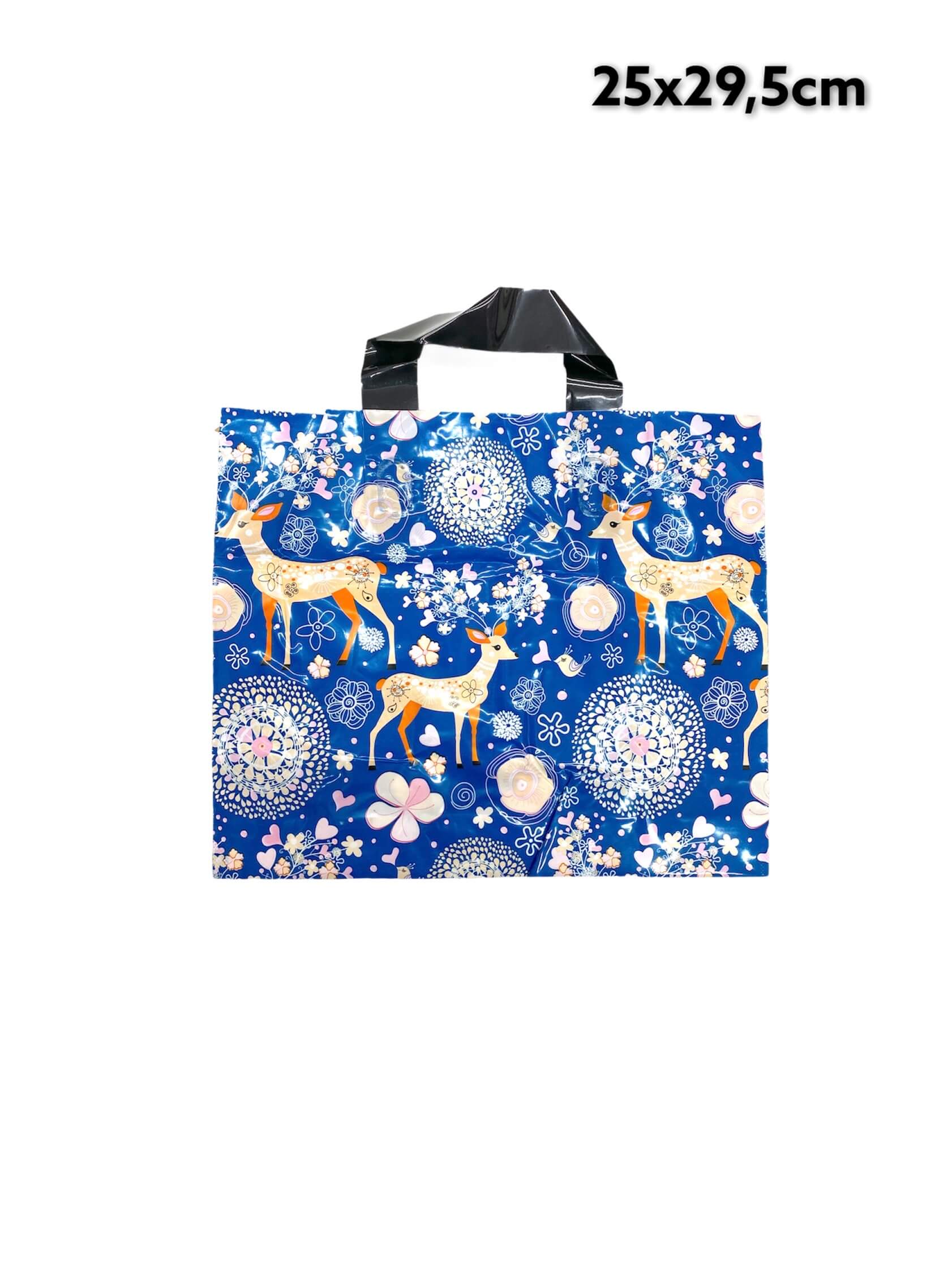 EDITION NOEL PETIT FORMAT - Sacs plastiques magasin motif (x50) | Grossiste-pro