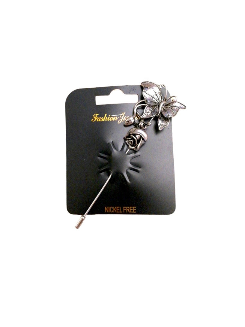 Broche épinglette papillon  (x6)