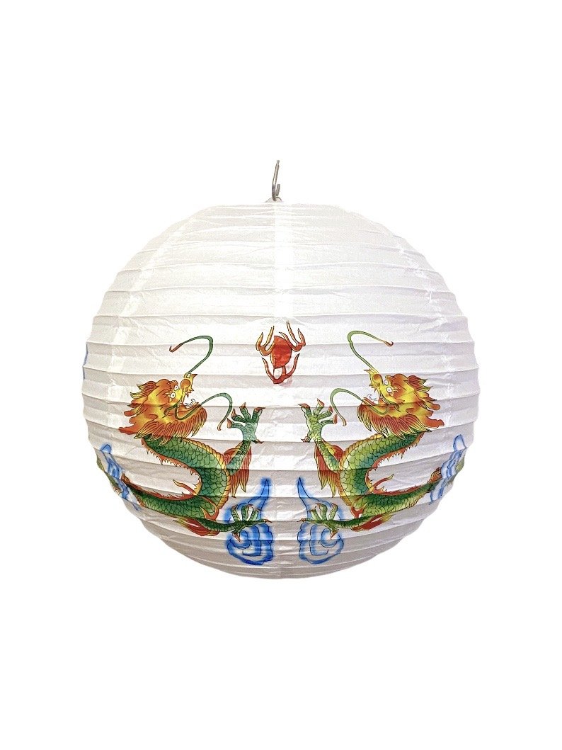 EXCLU LOT DE 12 - Lanterne décorative papier 45cm 1,00€/unité | Grossiste-pro