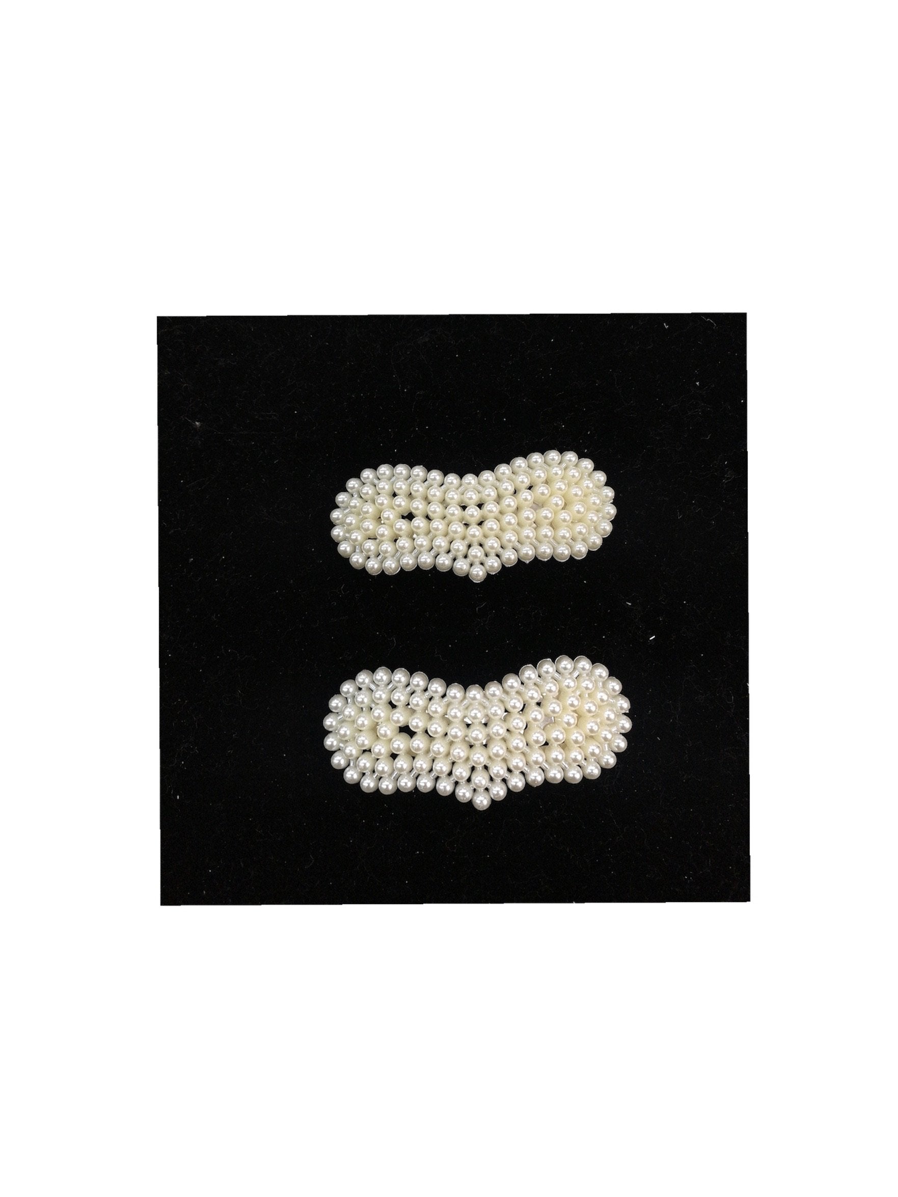 LOT DE 12 - Barrettes Pinces perles noeud coeur 0,60€/unité | Grossiste-pro
