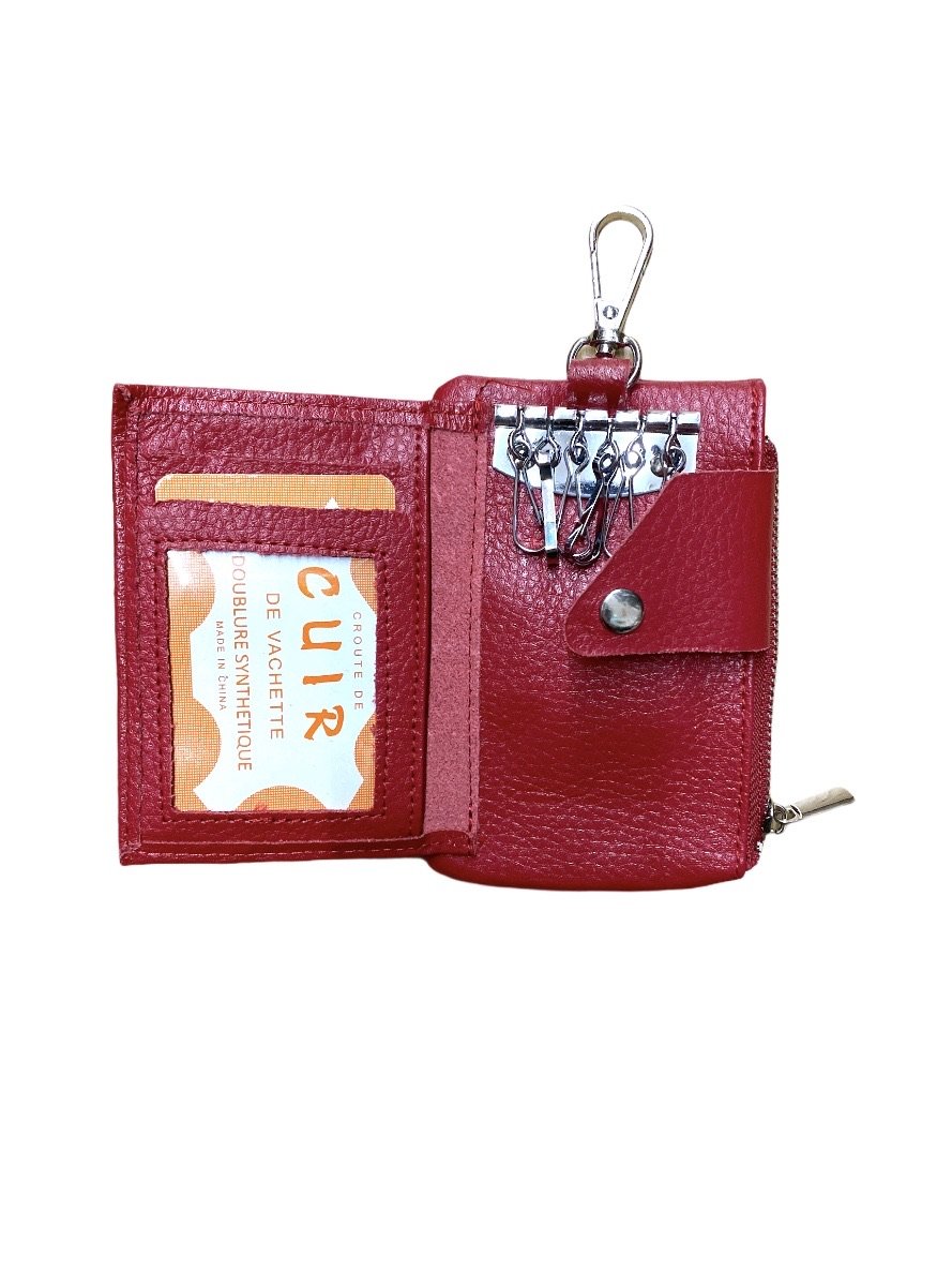 LOT DE 6 - Porte-clés Croûte de cuir       2,80€/unité - Grossiste-pro