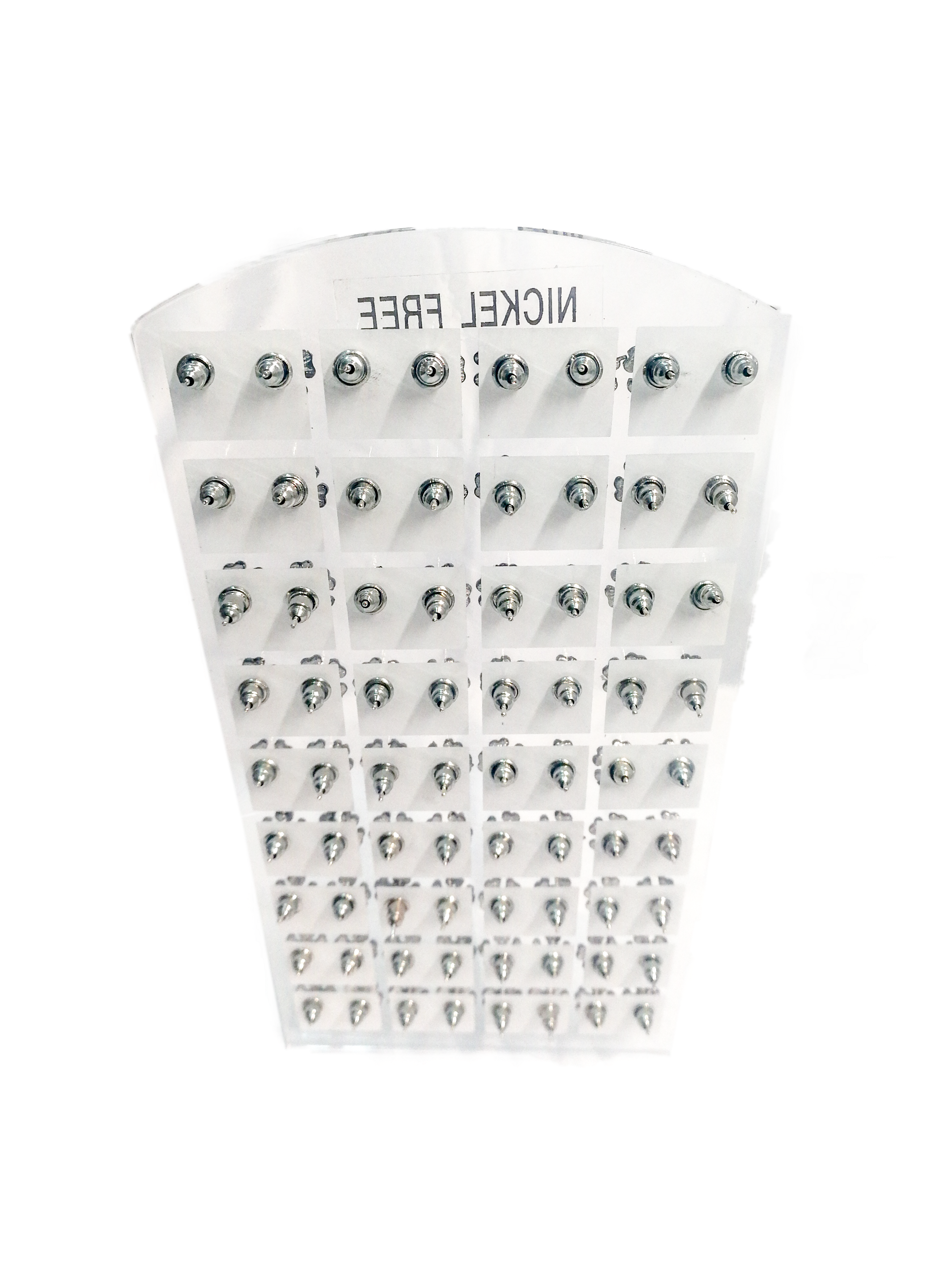 LOT DE 36 - Boucles d'oreilles flocon strass 0,21€/paire | Grossiste-pro