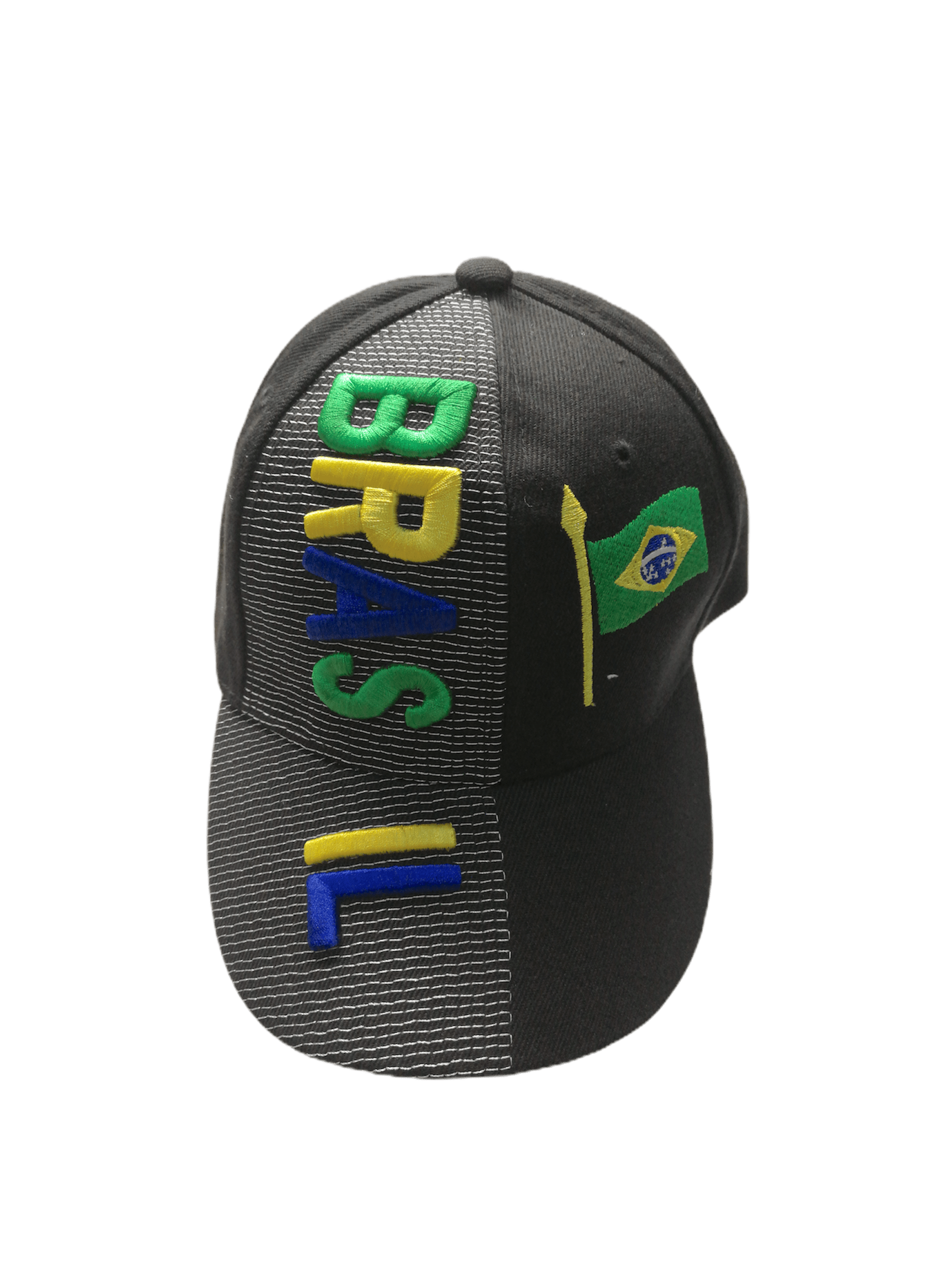 Casquettes Brésil   (x6)     2,50€/unité | Grossiste-pro