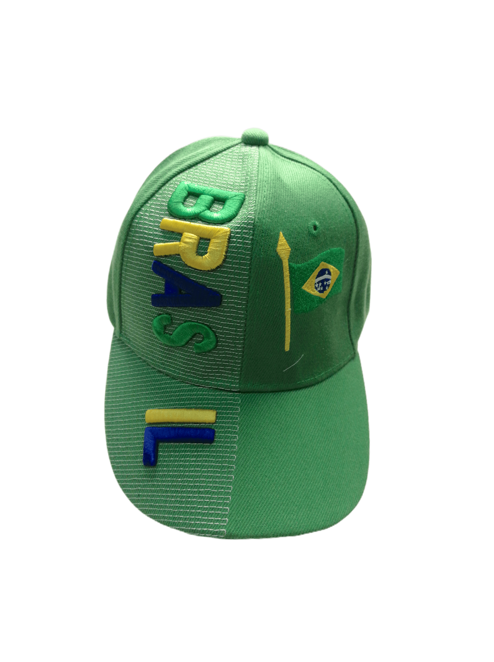 Casquettes Brésil   (x6)     2,50€/unité | Grossiste-pro