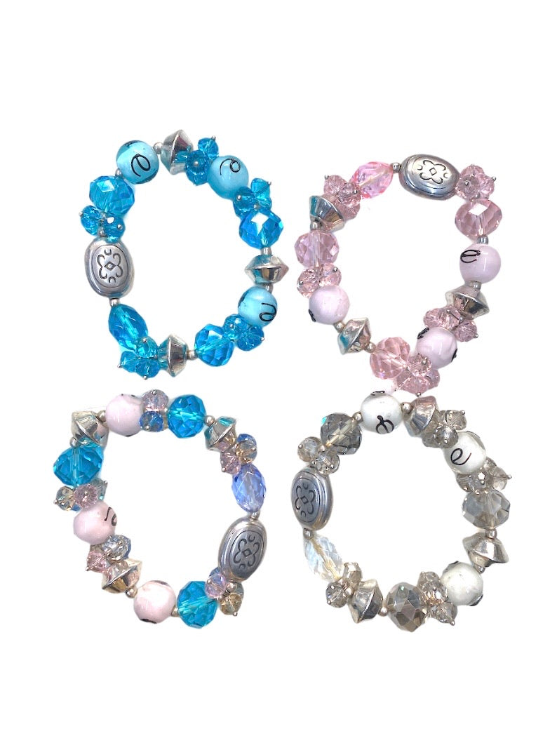 Bracelets fantaisie Pauline (x12)