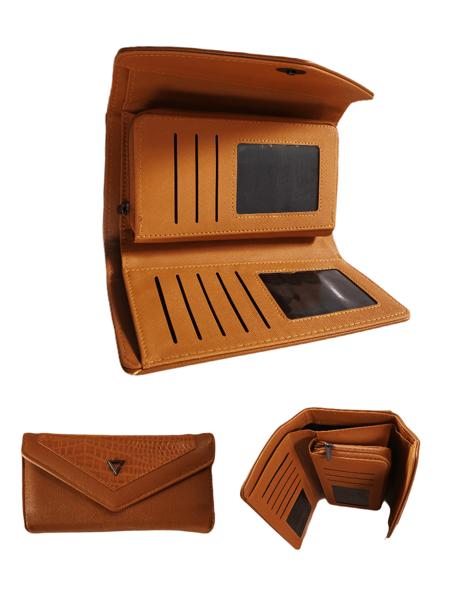 LOT DE 6 - Portefeuilles compagnon similicuir 4,90€/unité - Grossiste-pro