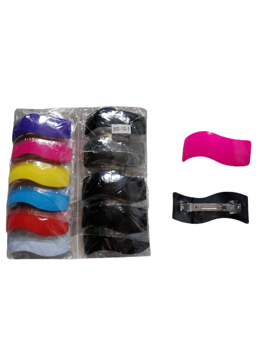 LOT DE 12 - Barrettes Pinces cheveux clip 0,50€/unité | Grossiste-pro