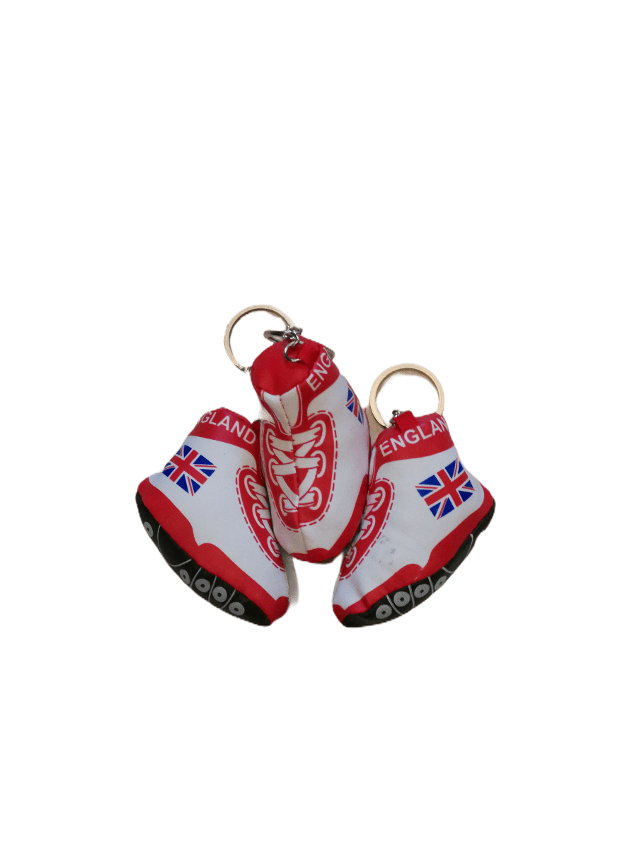 LOT DE 6 - Porte-clé foot Royaume-uni       1,00€/unité | Grossiste-pro