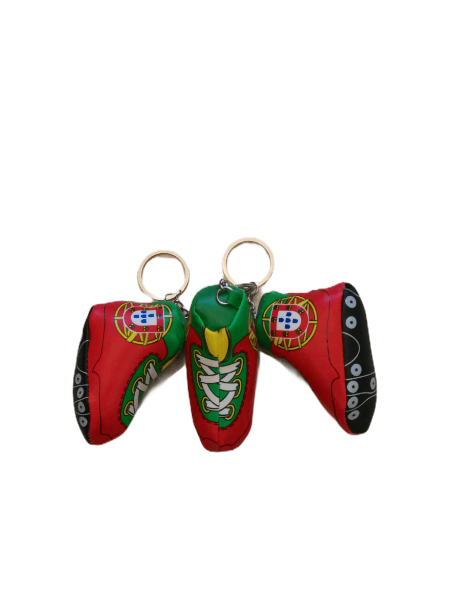LOT DE 6 - Porte-clé foot Portugal       1,00€/unité | Grossiste-pro