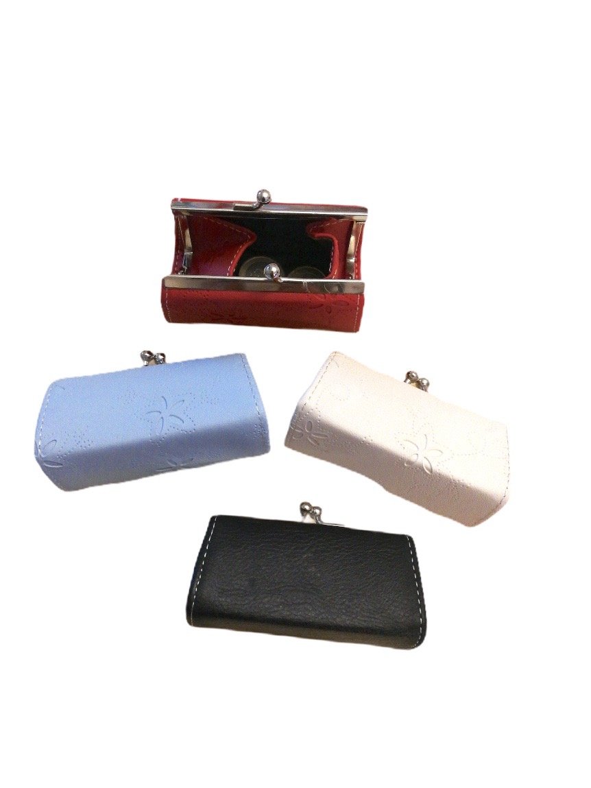 LOT DE 12 - Porte-monnaie fermoir clic-clac 1,30€/unité | Grossiste-pro