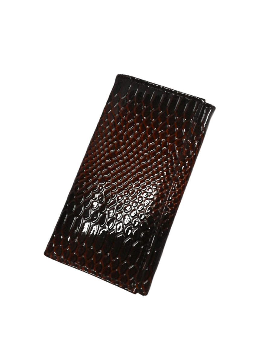 LOT DE 6 - Portefeuilles compagnon effet croco 2,50€/unité | Grossiste-pro