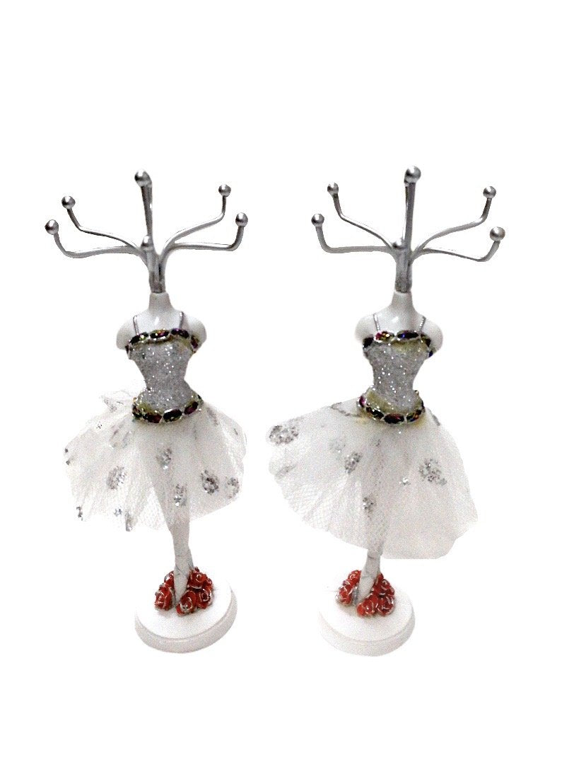 Présentoir porte-bijou poupée petite robe tutu (x2) 2,90€/unité | Grossiste-pro