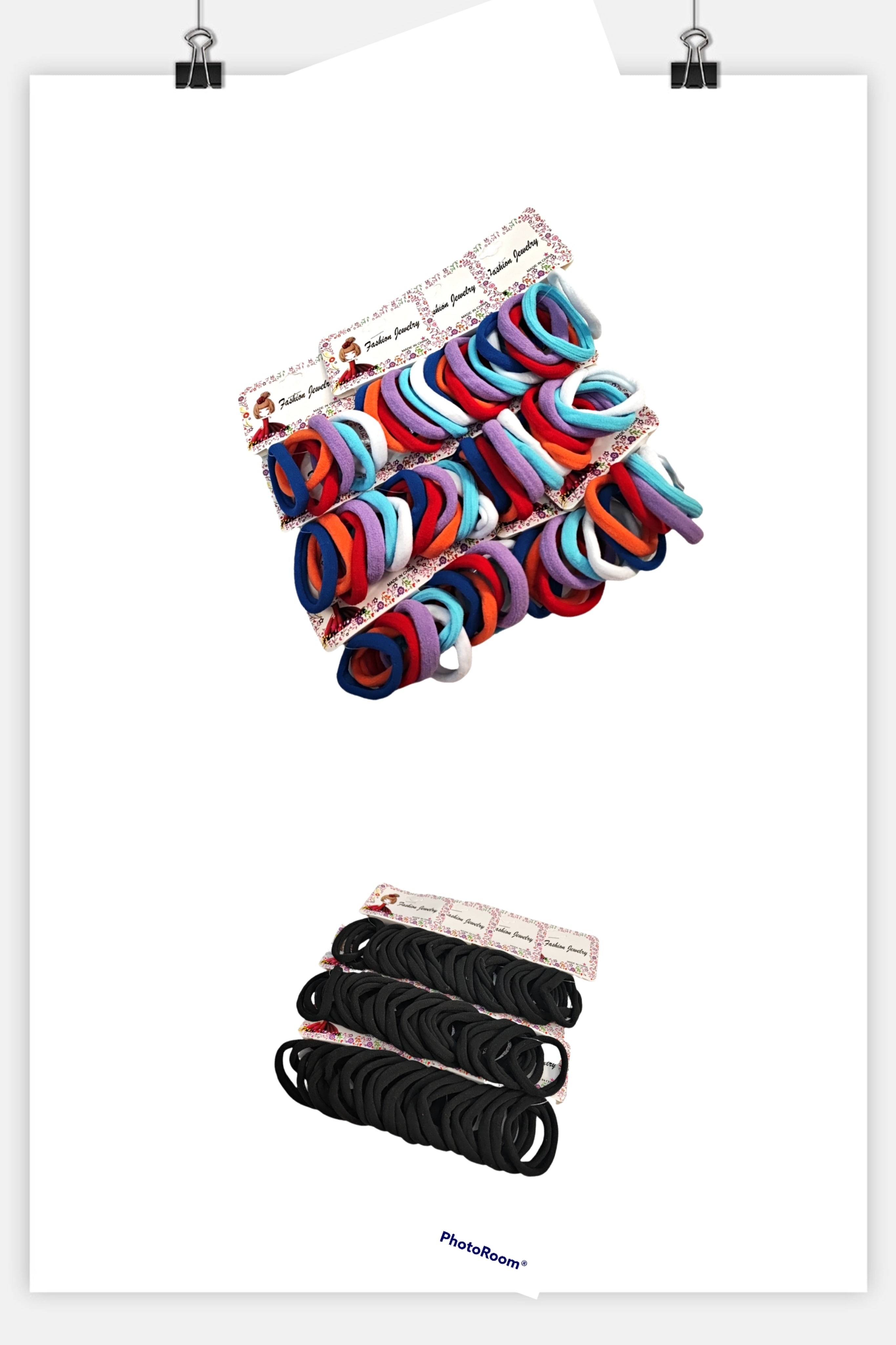 Paquet de 6 Élastiques simples (2x12)