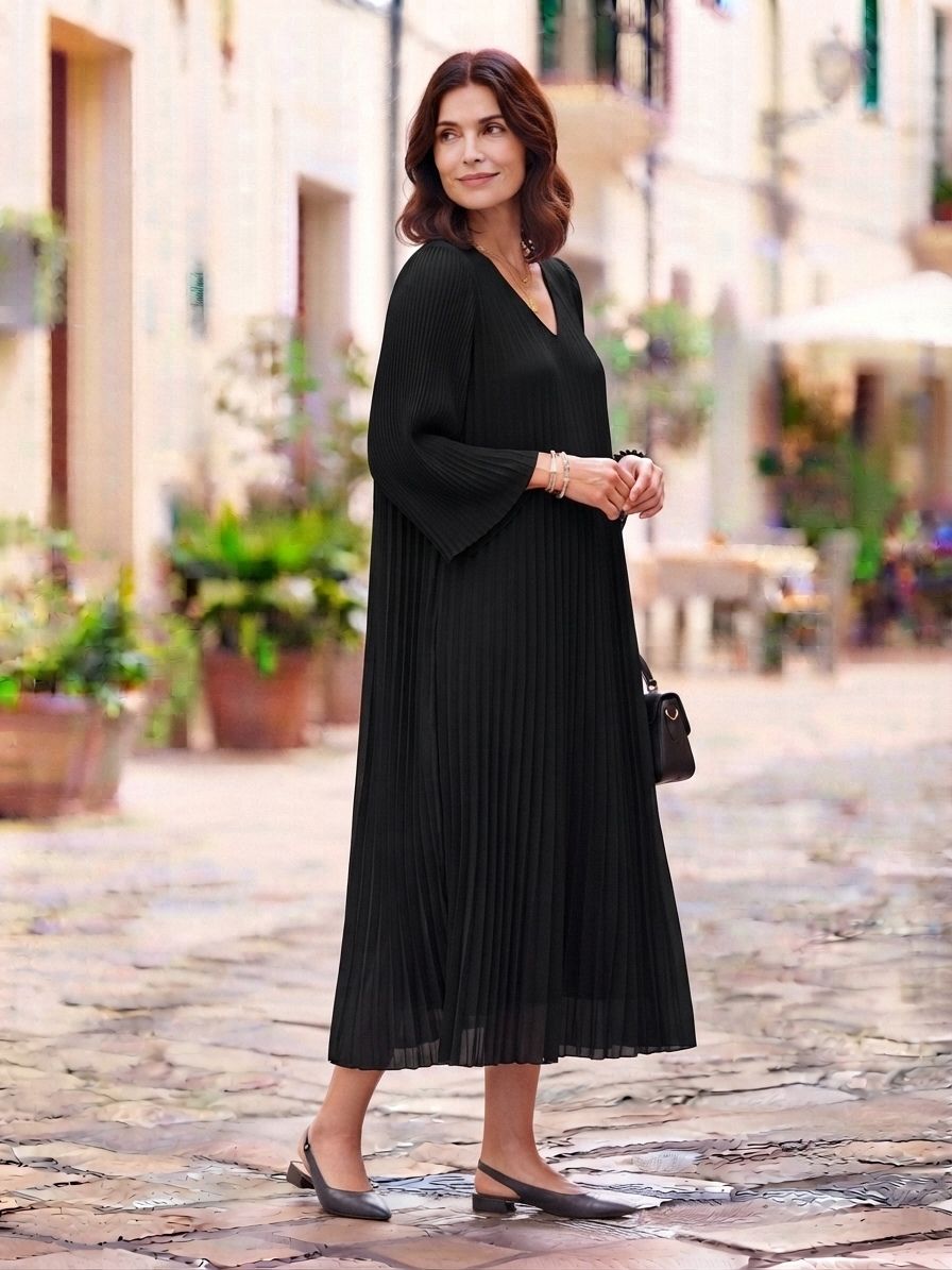 Robe Longue Plissé (x6)