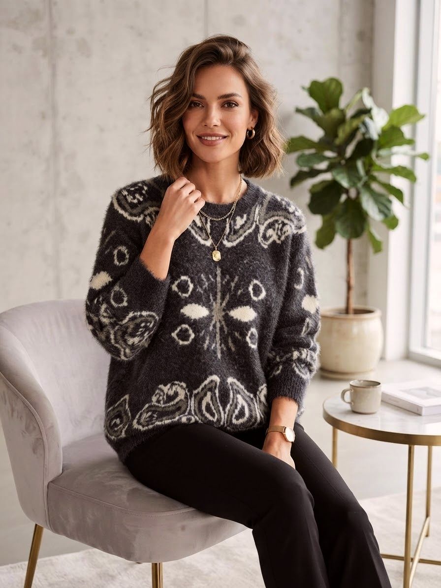 Pull en maille épaisse (x6)