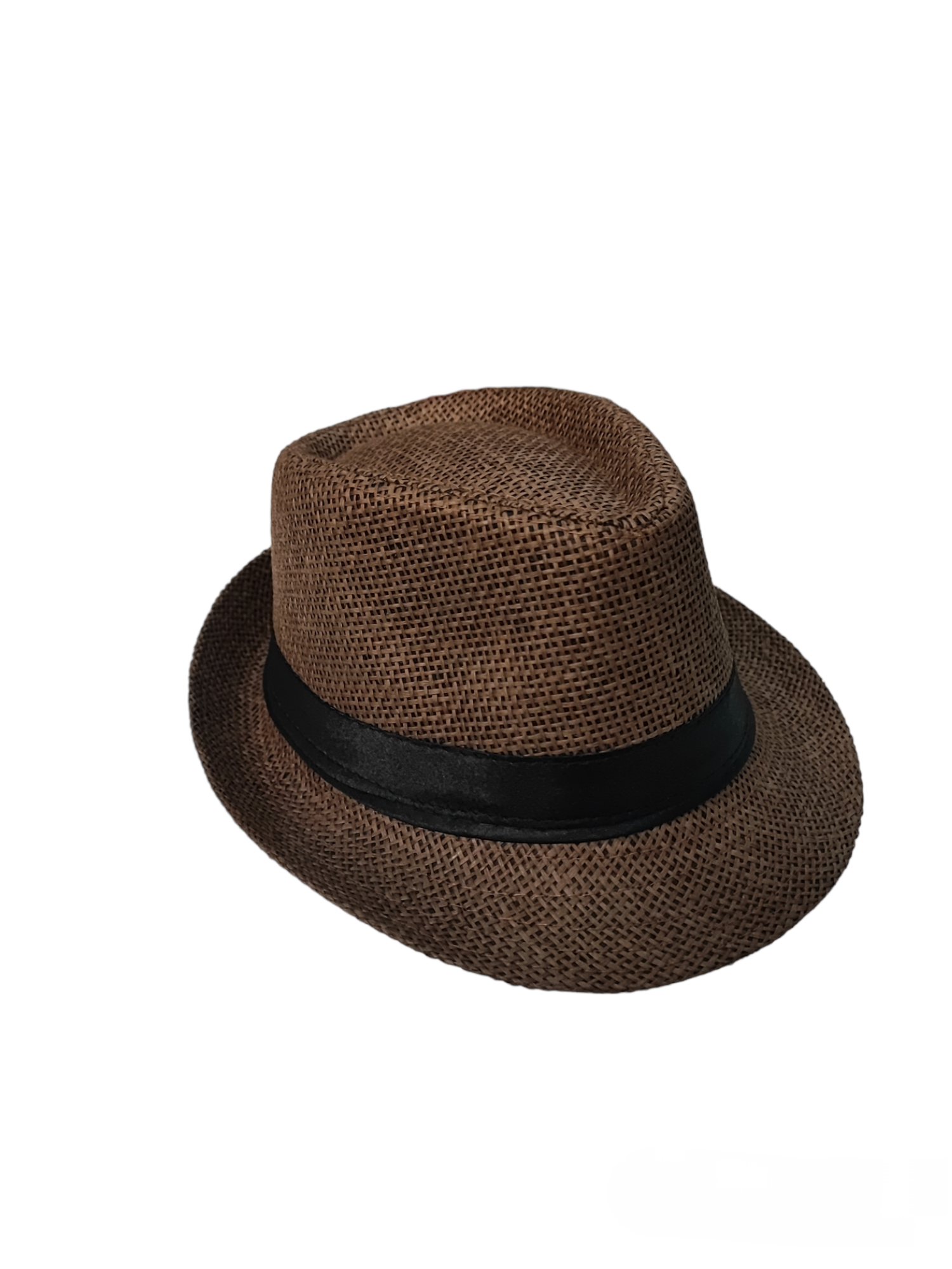 Chapeau de paille trilby borsalino (x12)#2303