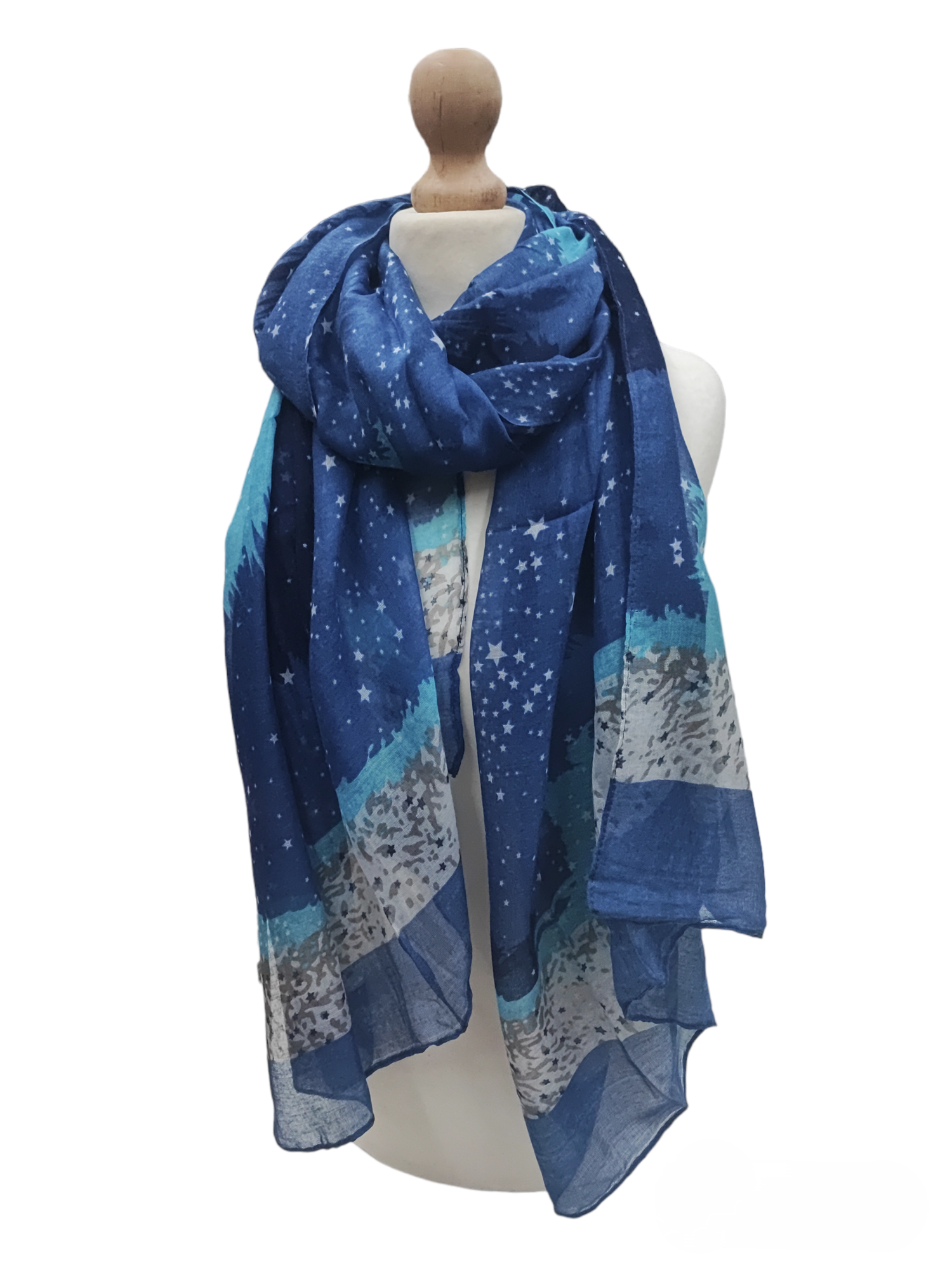 Foulard imprime motif Étoile(x12)#12