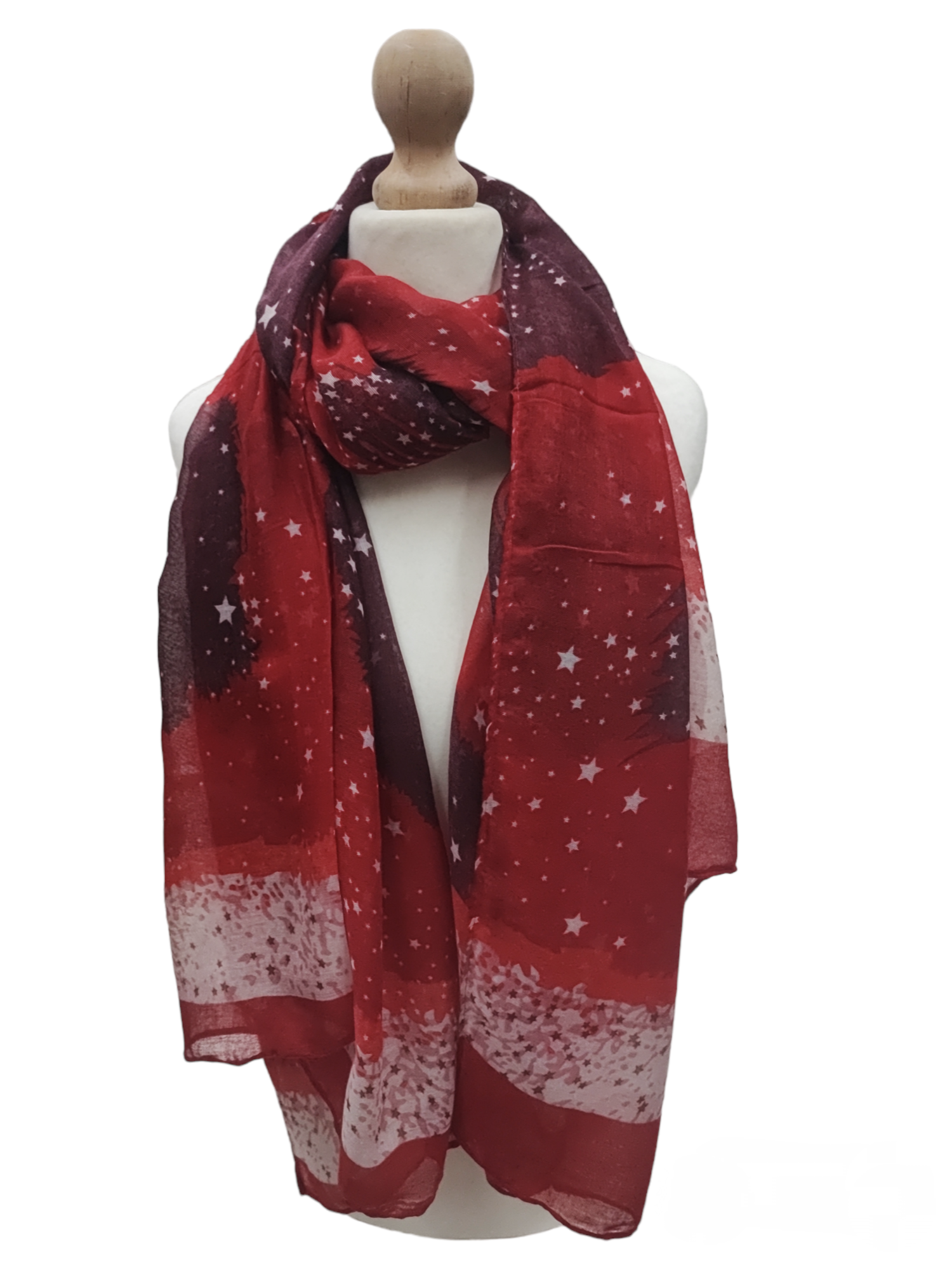 Foulard imprime motif Étoile(x12)#12