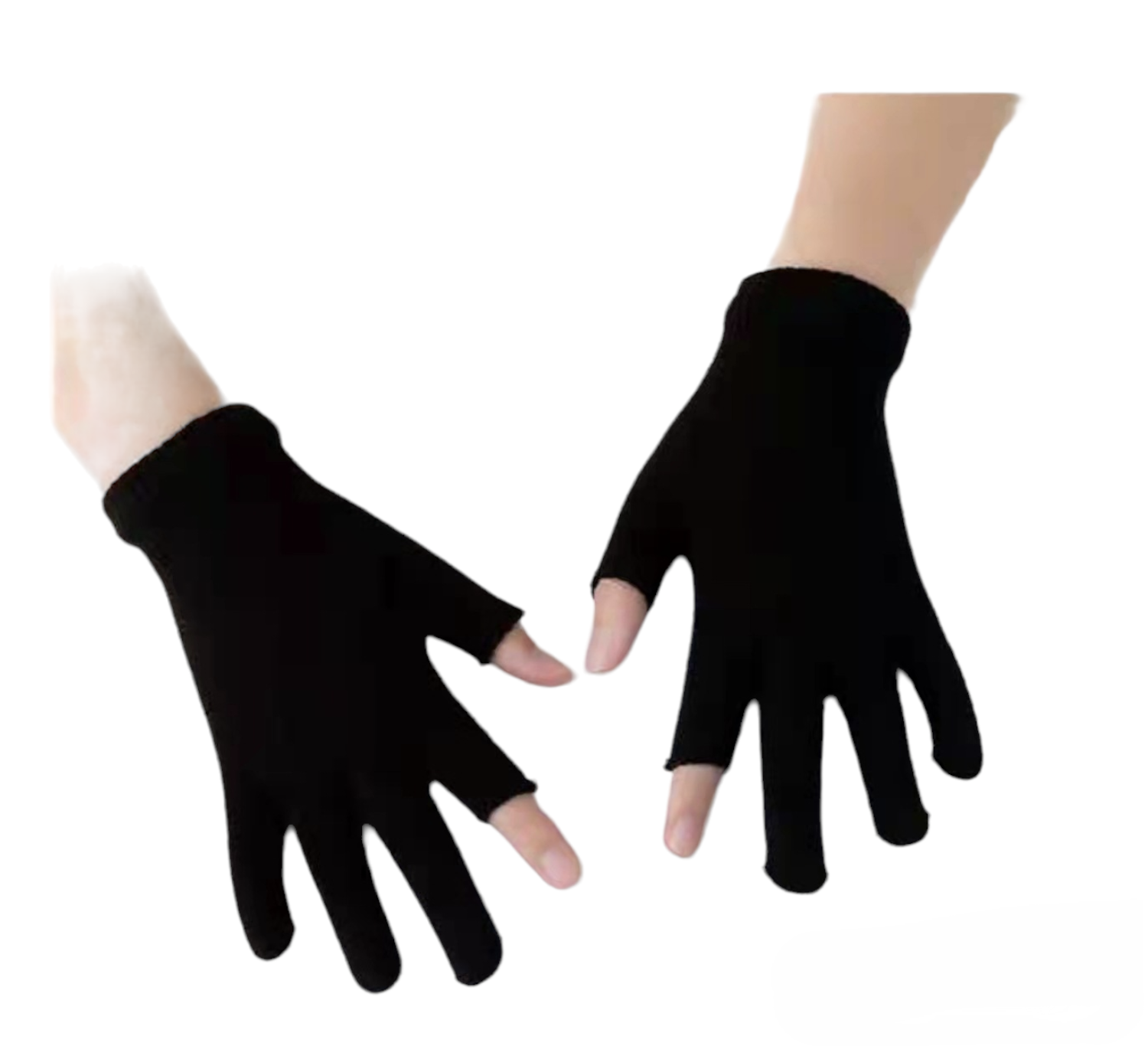 Mitaines gants  Simple Noir (x12)F32