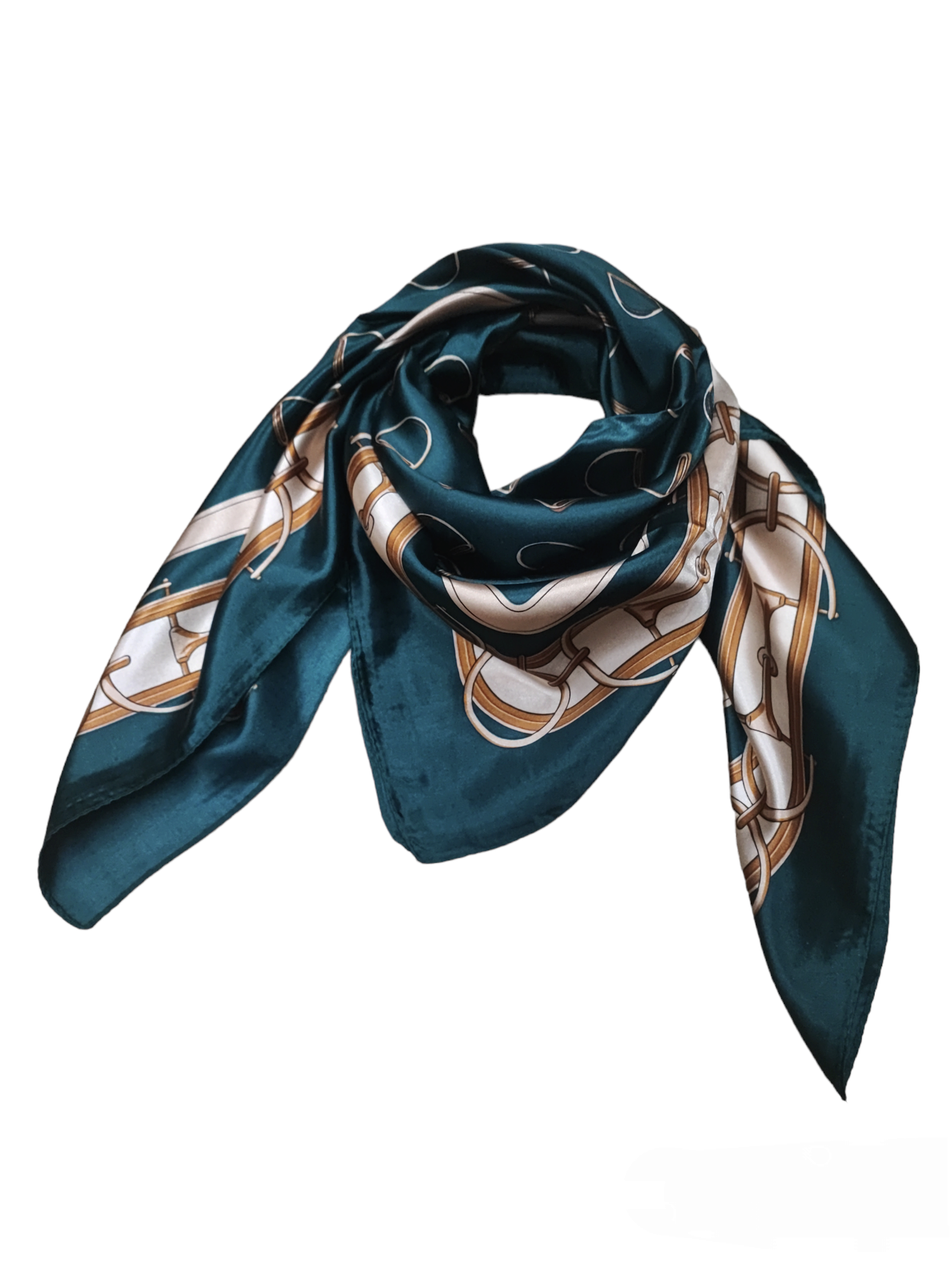 Foulard carré  90cm imprimé fantaisie (x10)#3