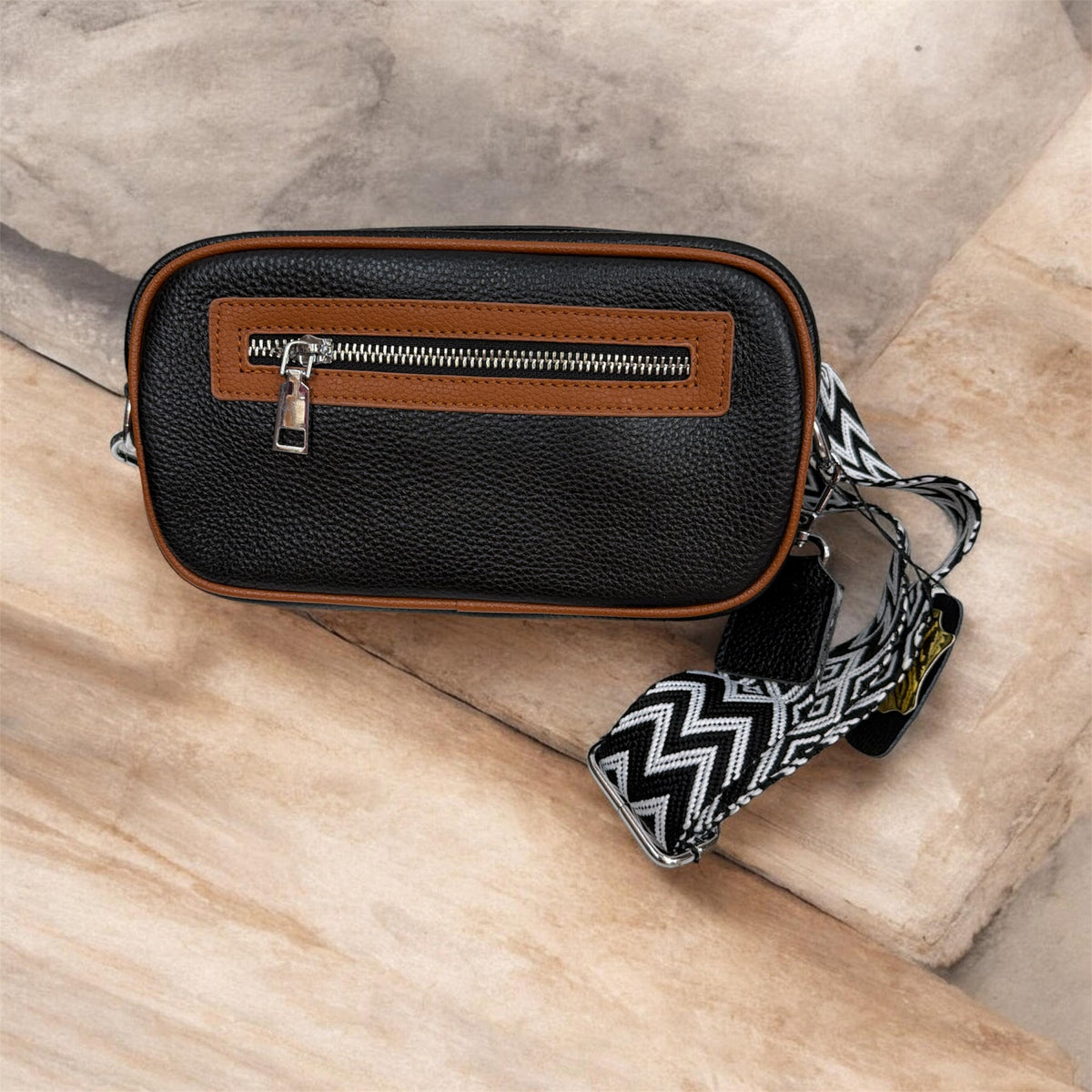 Sacoche bandoulières - Cuir véritable Femme (X6)