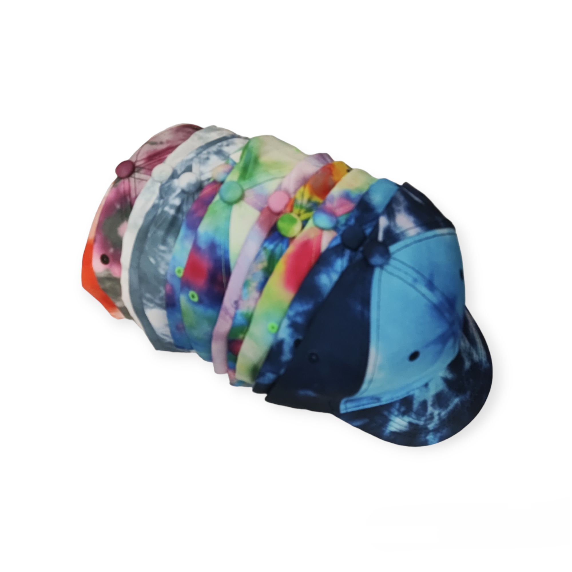 Casquette Motif rose et Nuage (x12)