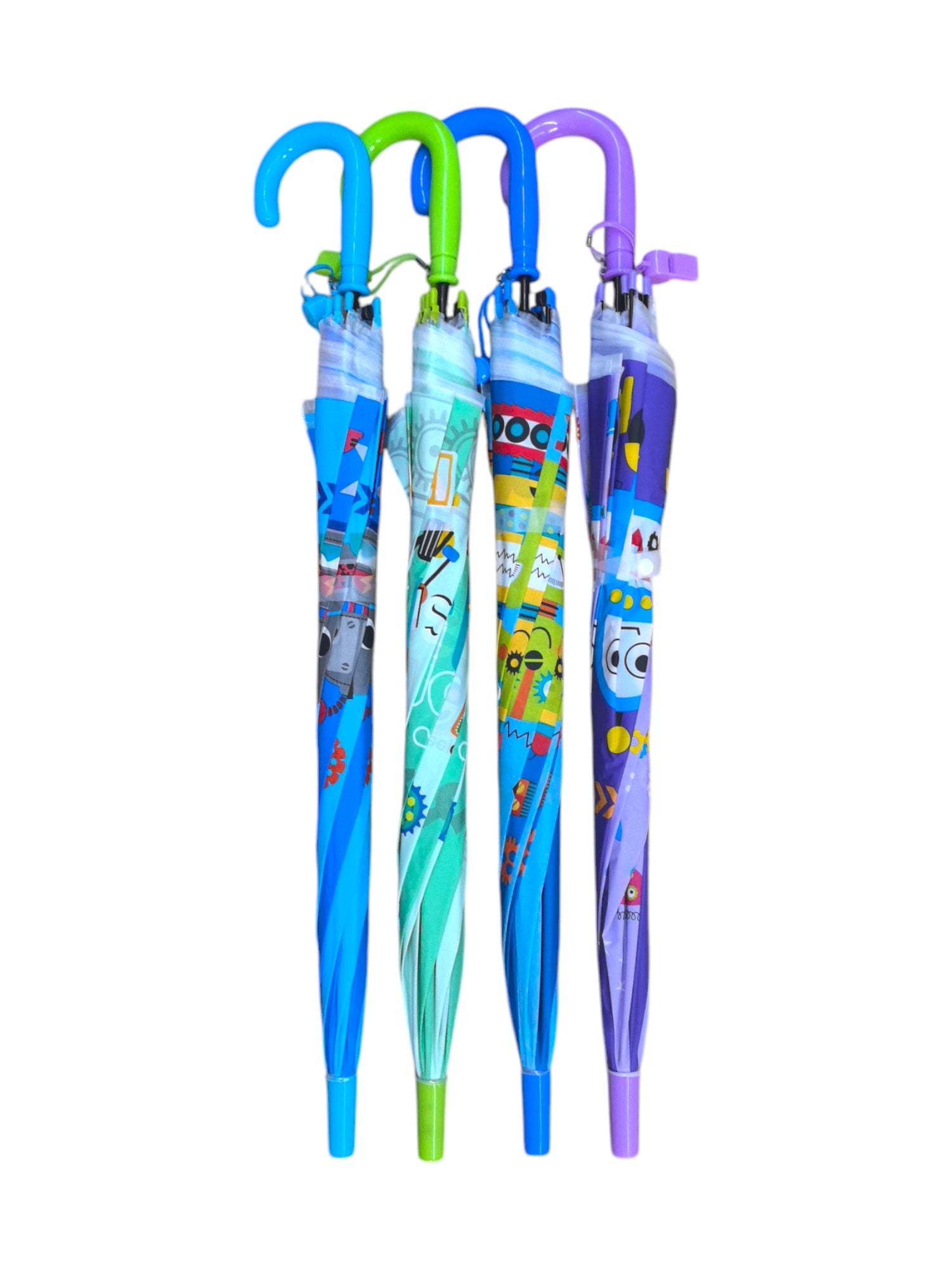 LOT DE 12 - Parapluie transparent ENFANT #616