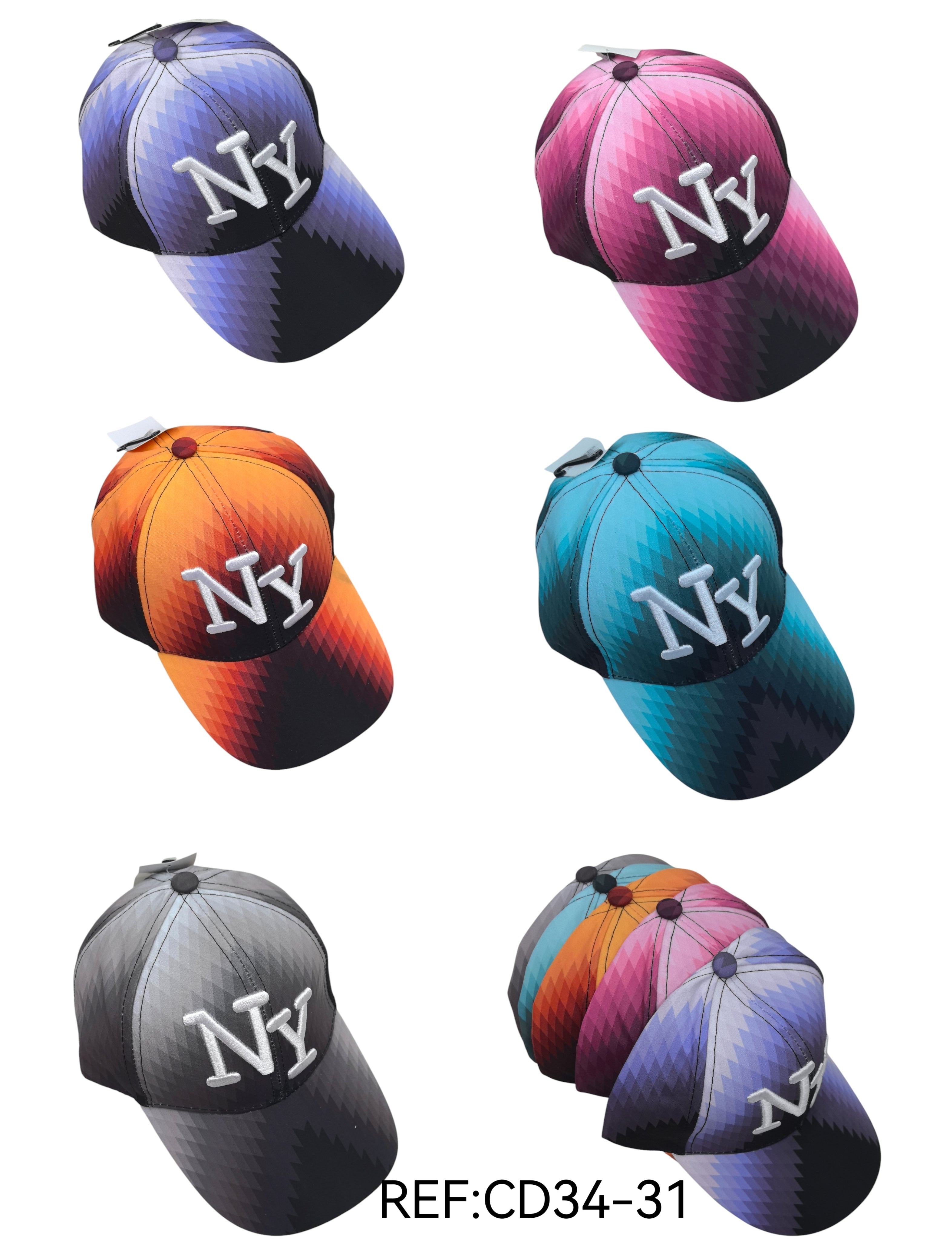 Casquettes écriture NY(x12)#31