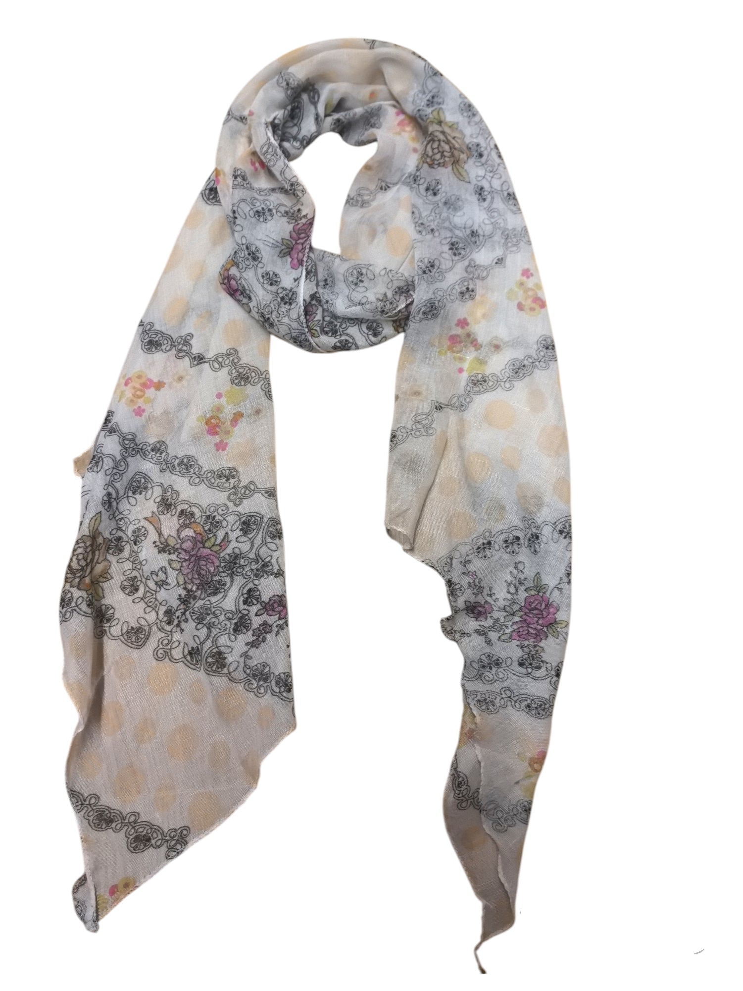 Foulard motif rond    (x12)