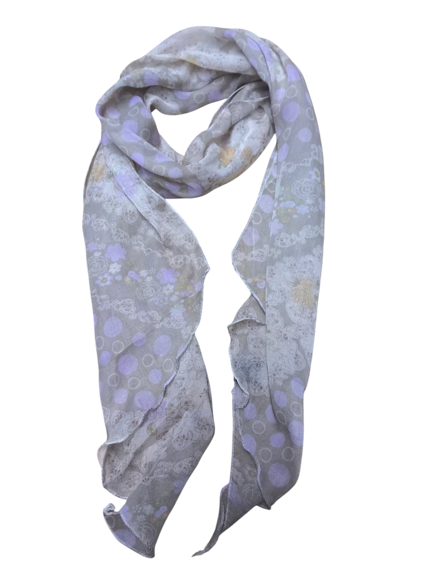 Foulard motif rond    (x12)