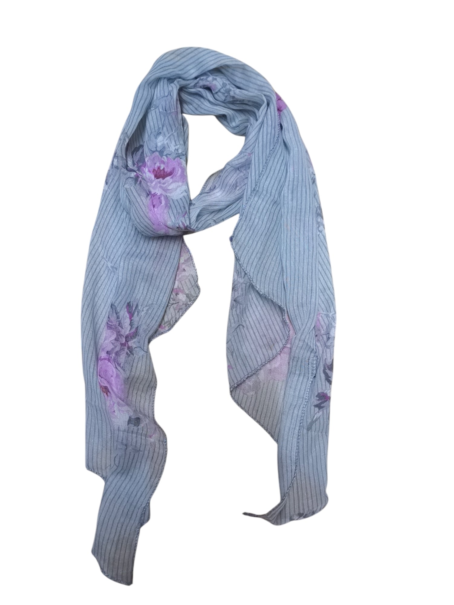 Foulard motif  fleur  (x12)