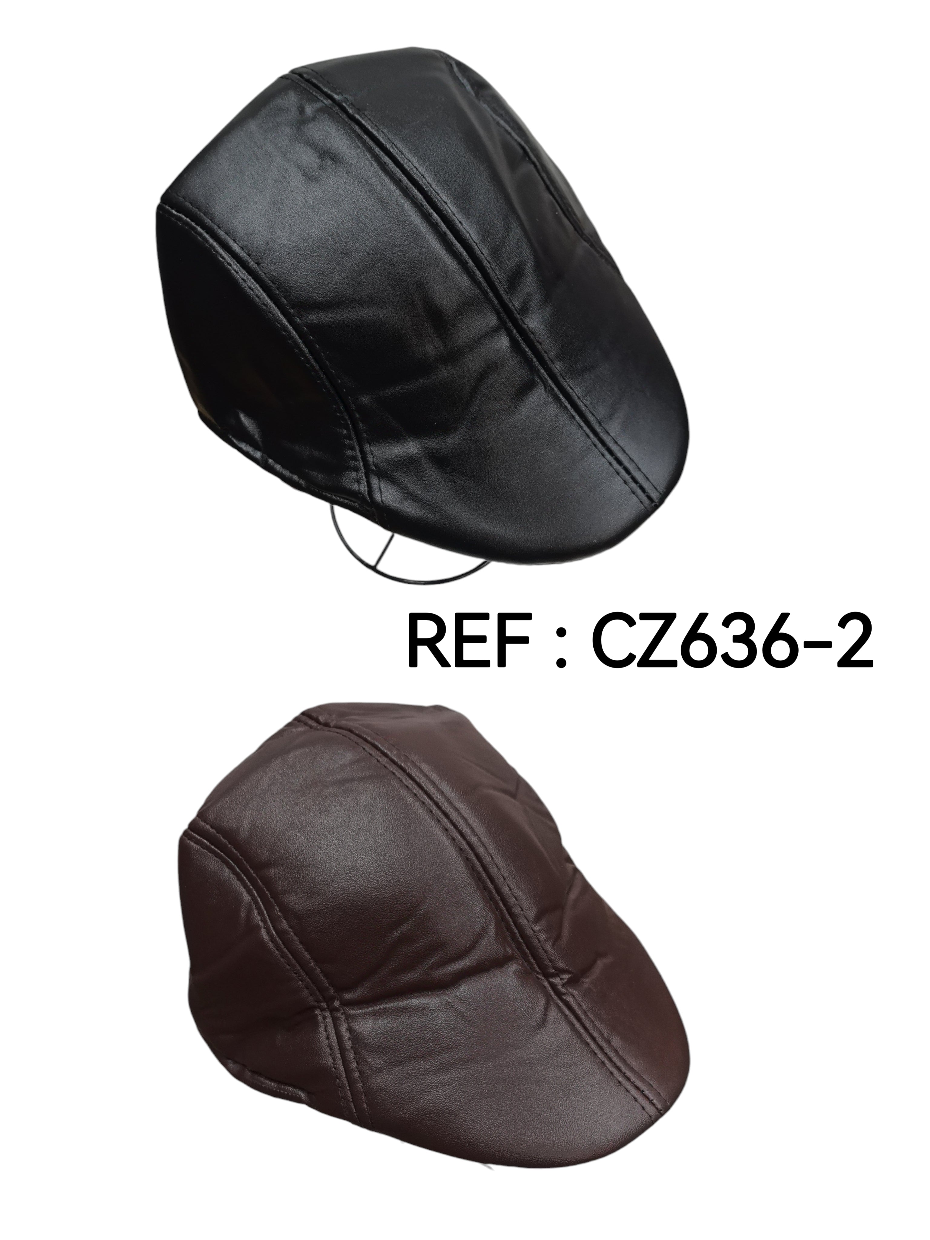 Béret homme  simili-cuir (x12) #2