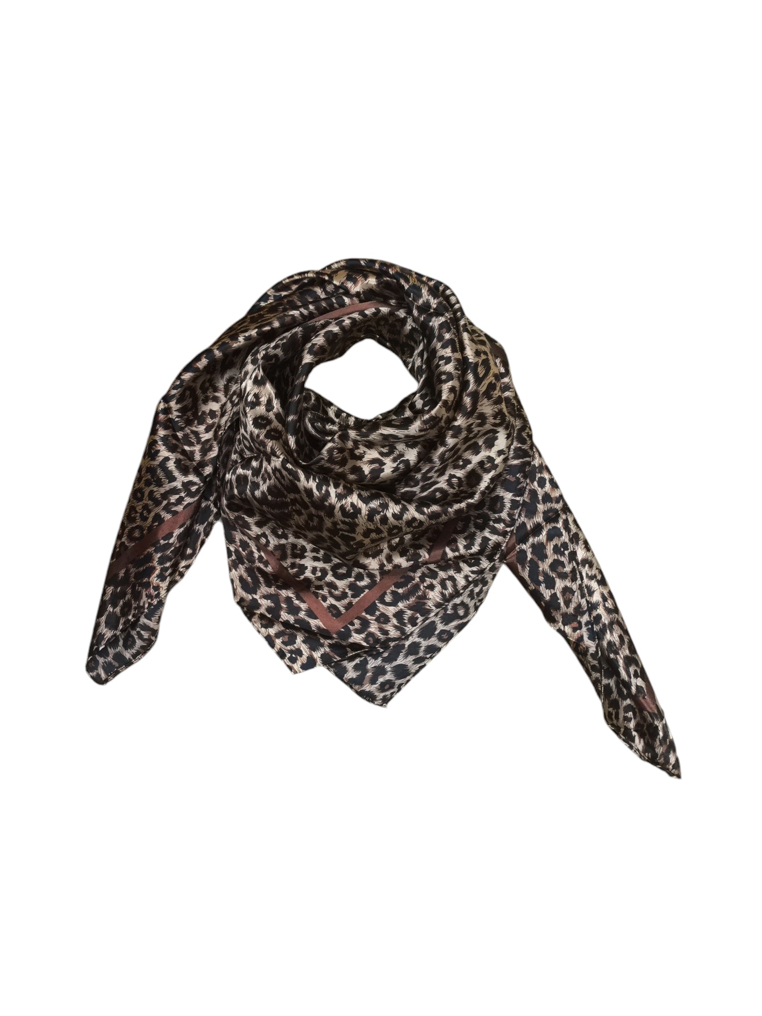 Foulard carré  90cm imprimé fantaisie (x10)#161