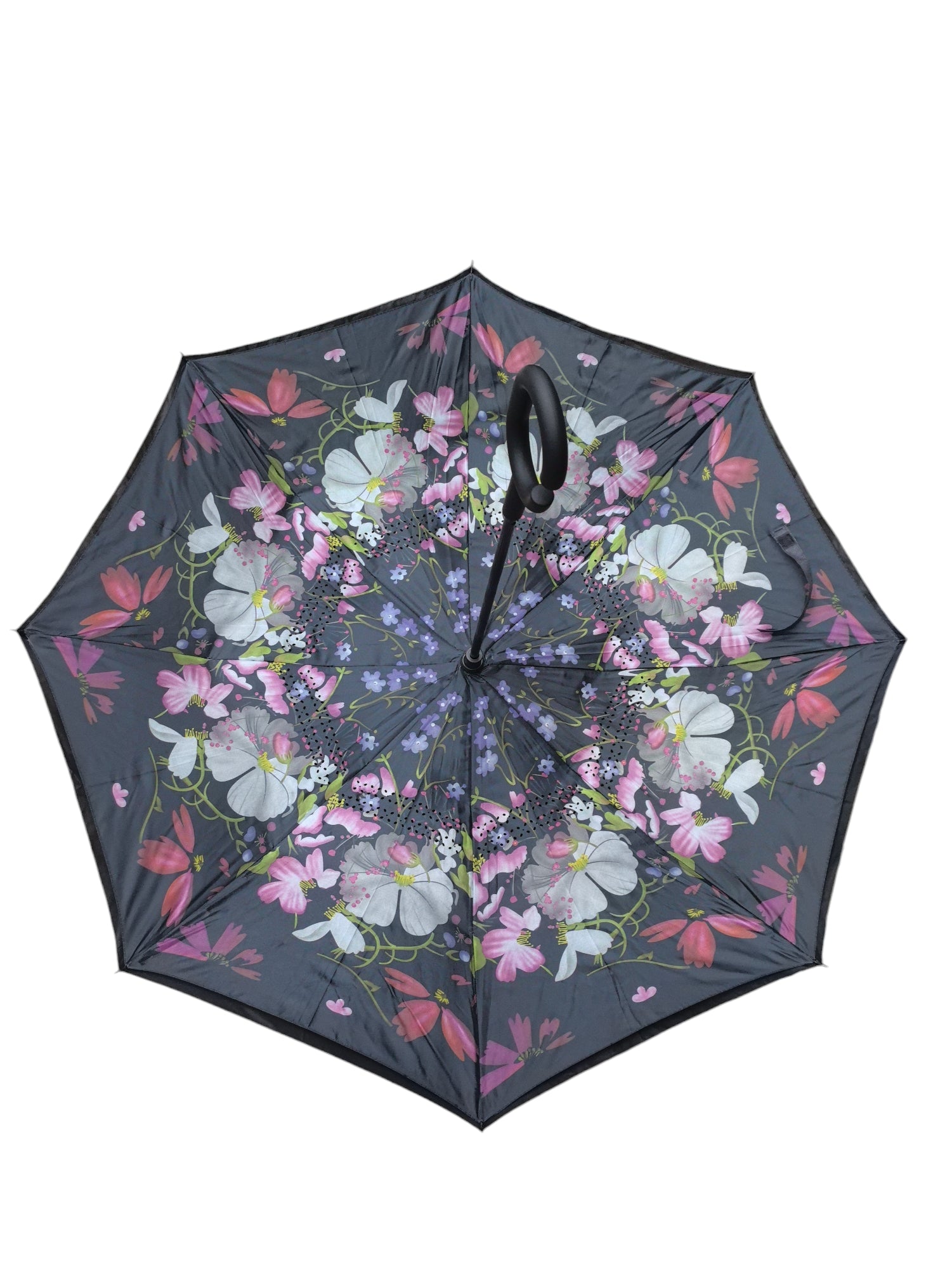 LOT DE 10 - Parapluie inversé en forme de C