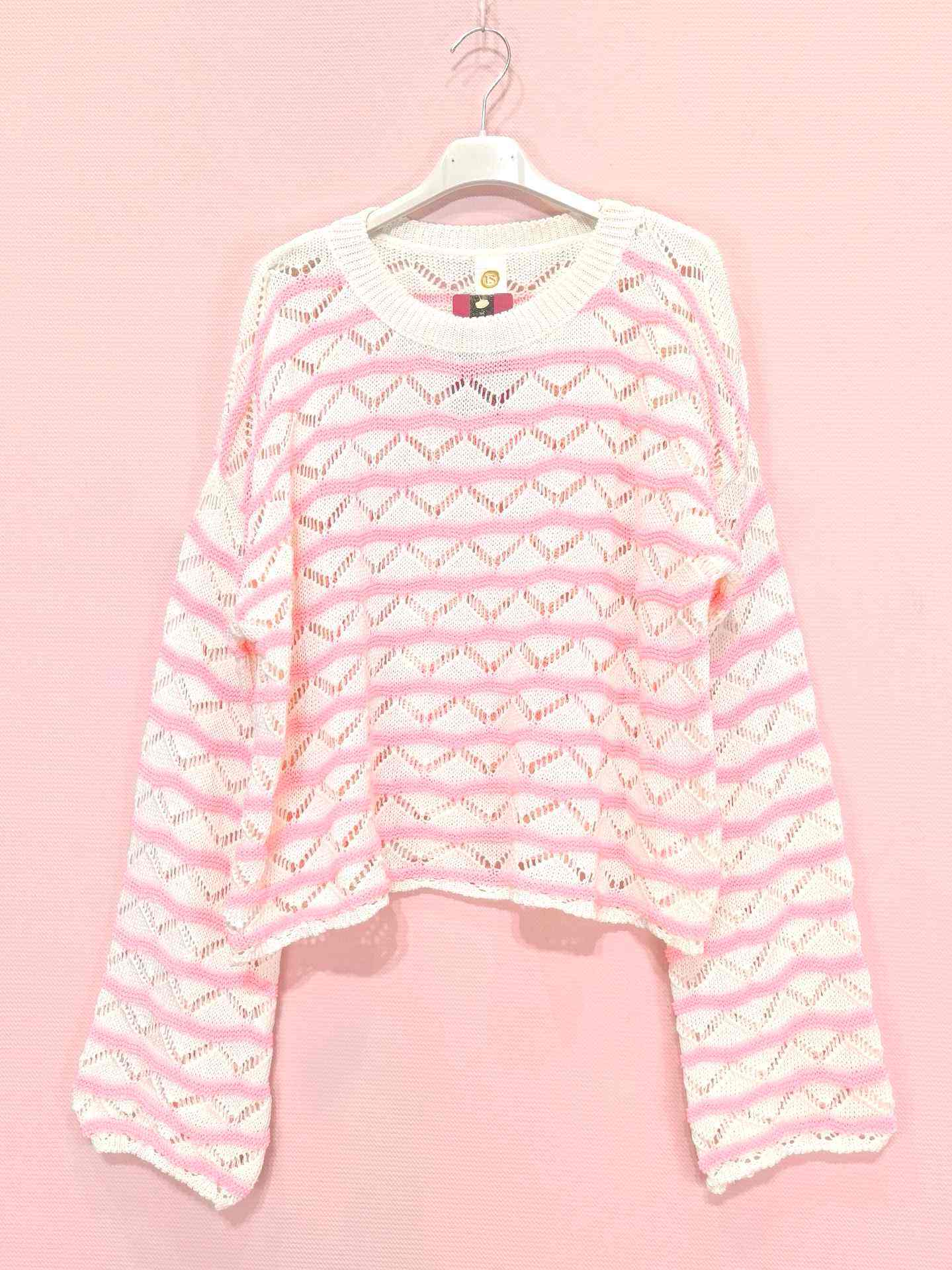 Pull Léger Manches Longues En Coton (x6)