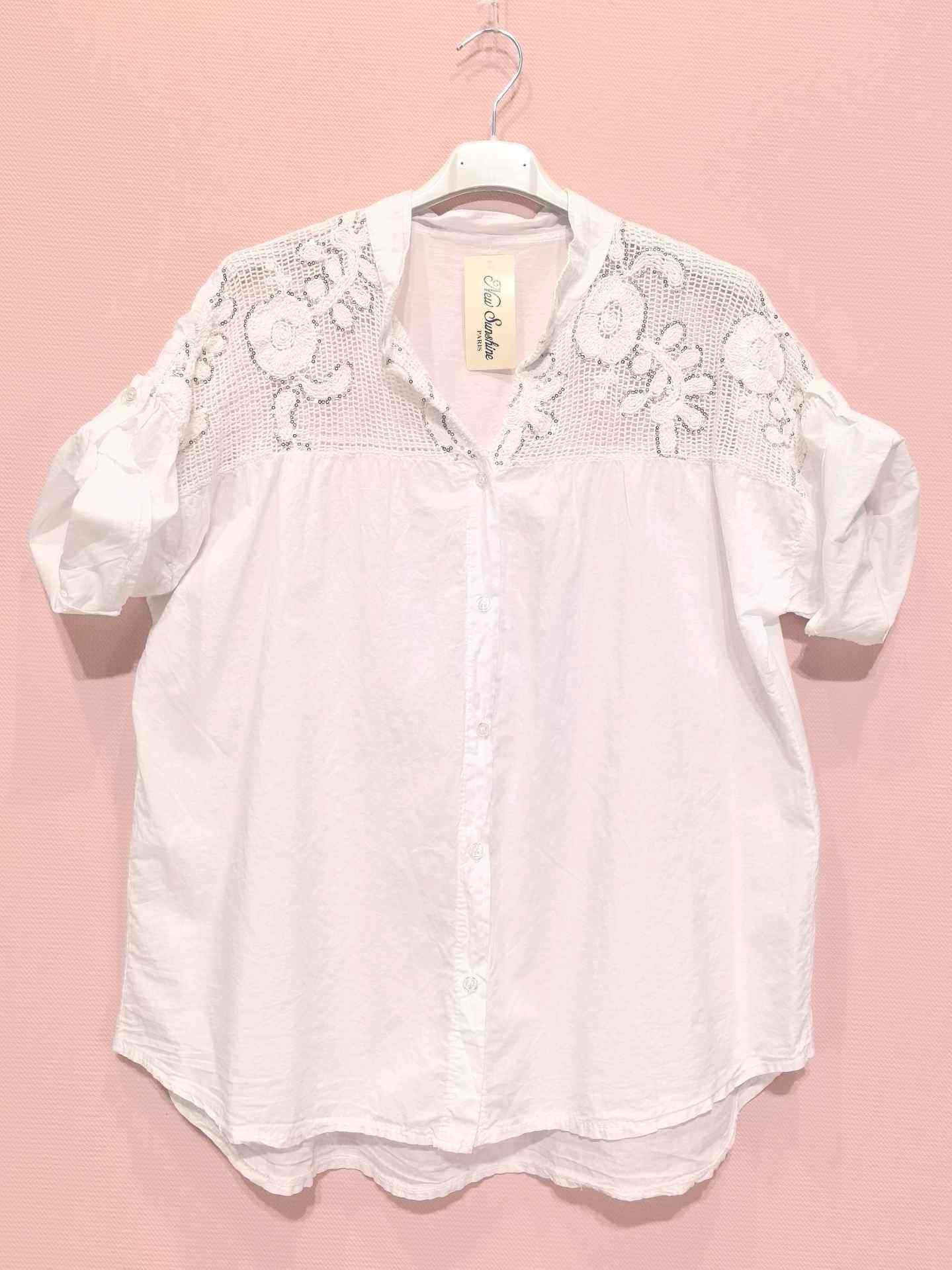 Chemise  manches courtes (x6)