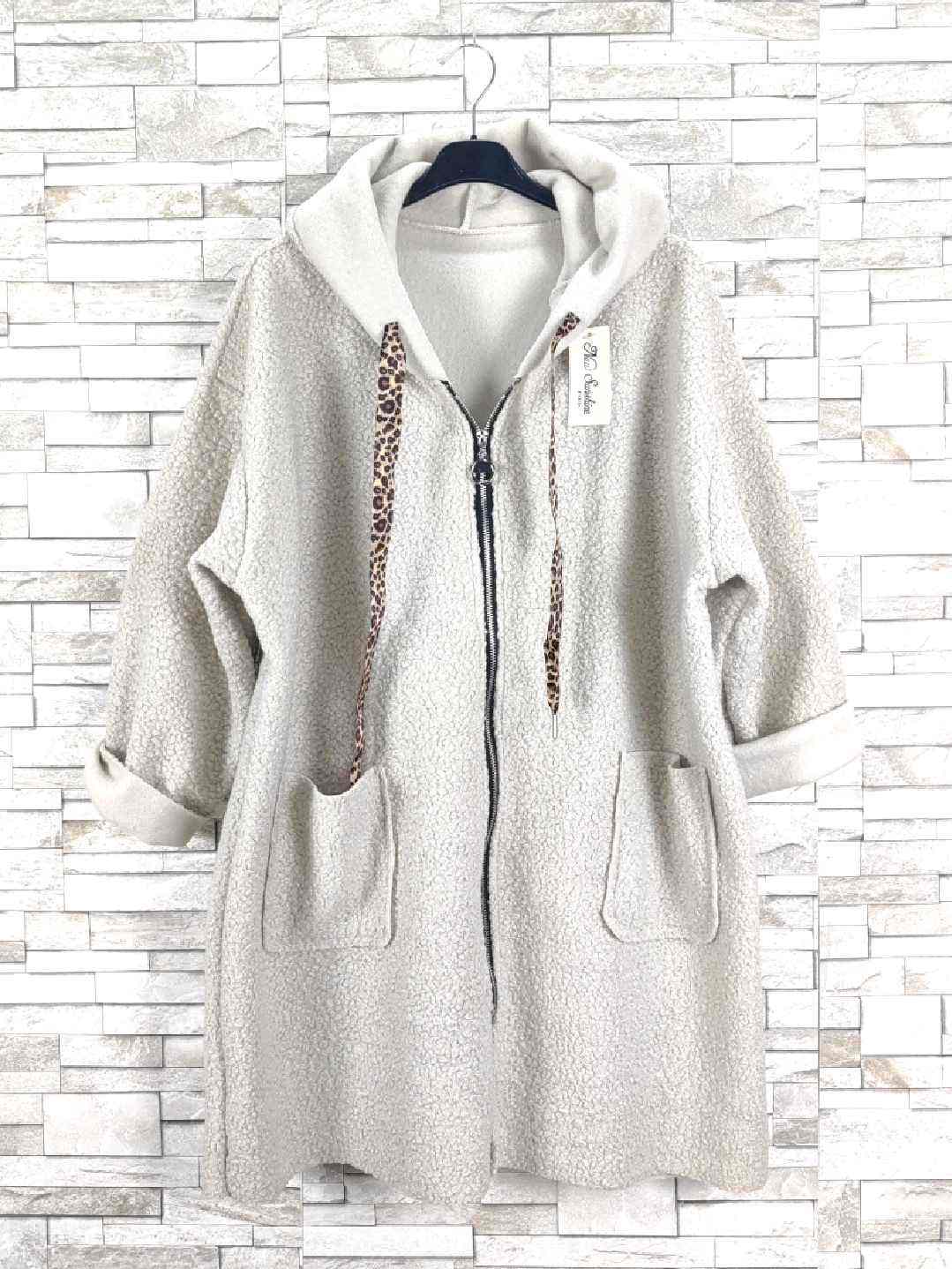 Manteau zippée avec capuche (x5)