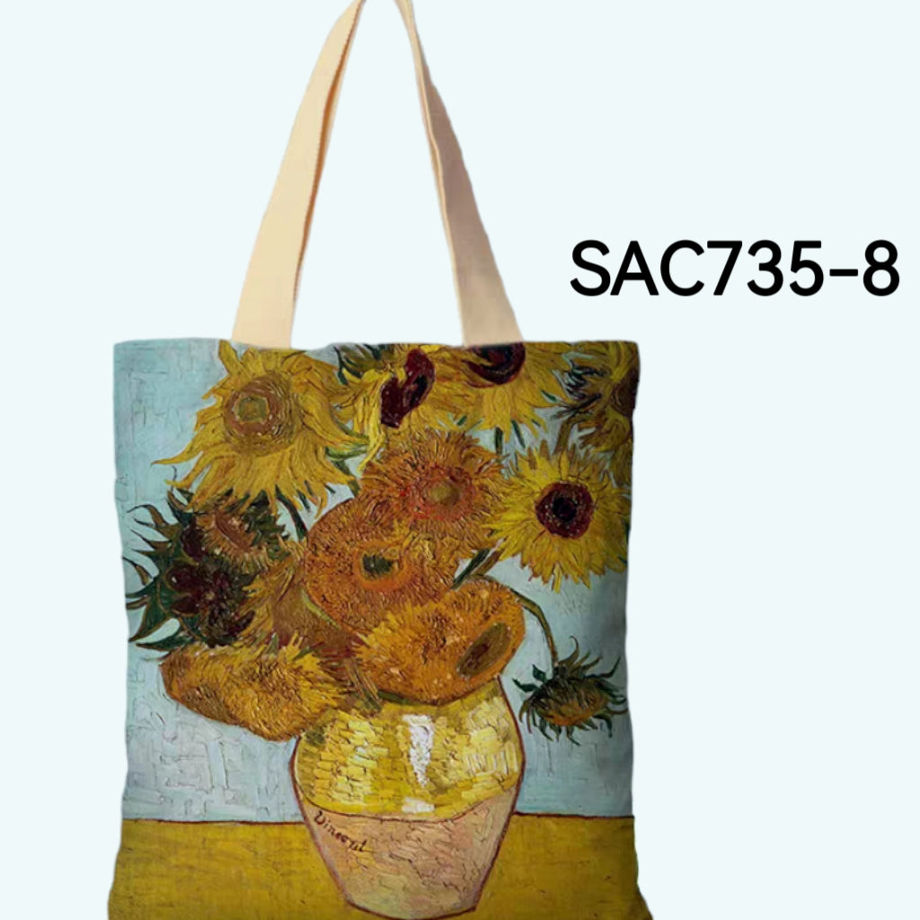Sac tote bag tableaux (X3)#8